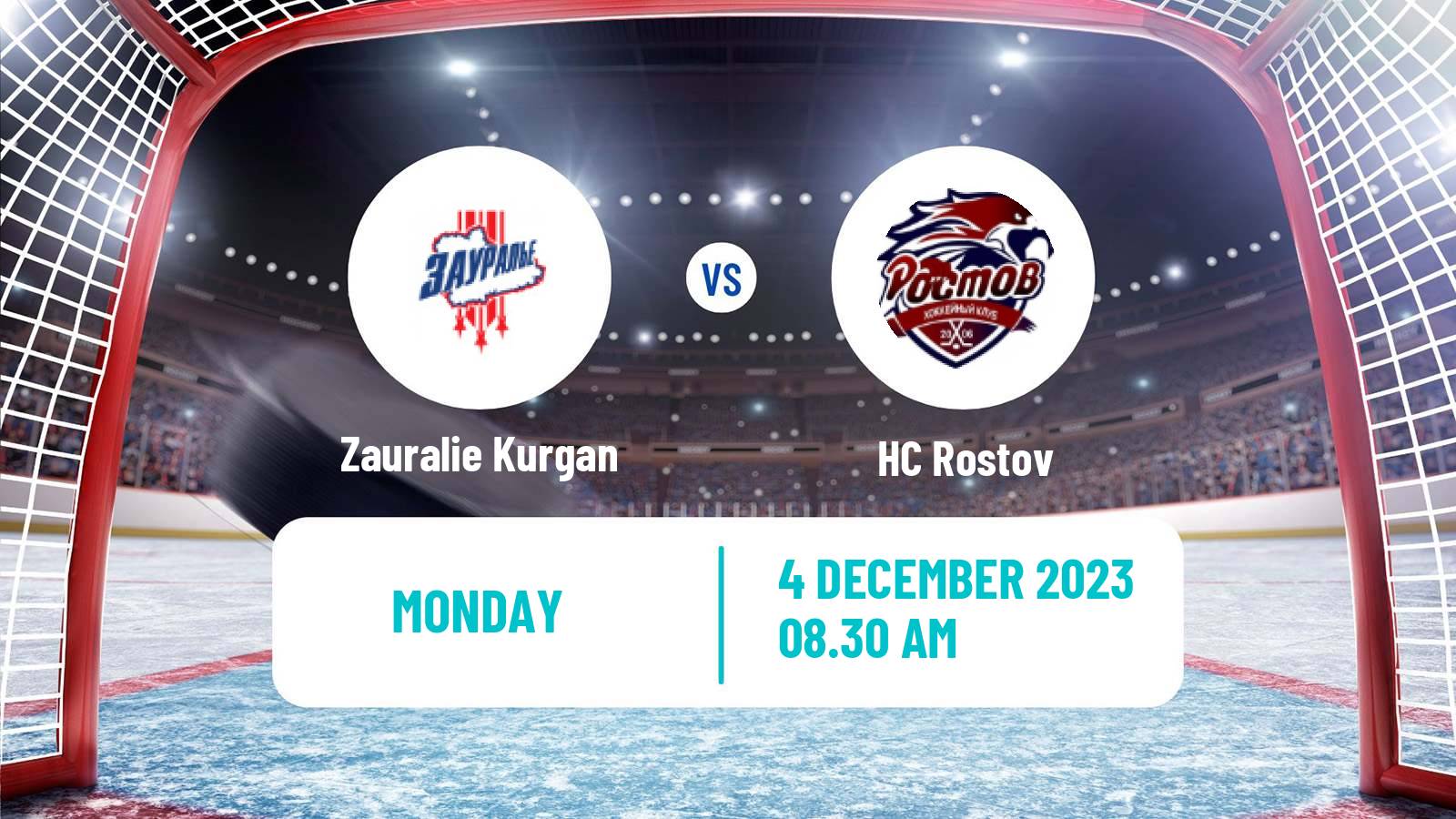 Hockey VHL Zauralie Kurgan - Rostov