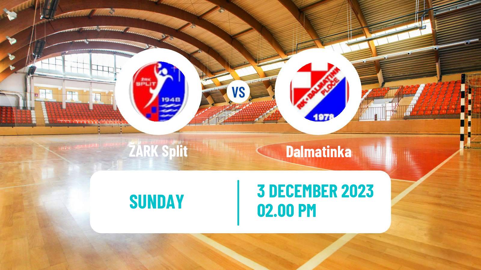 Handball Croatian 1 HRL Handball Women ŽARK Split - Dalmatinka