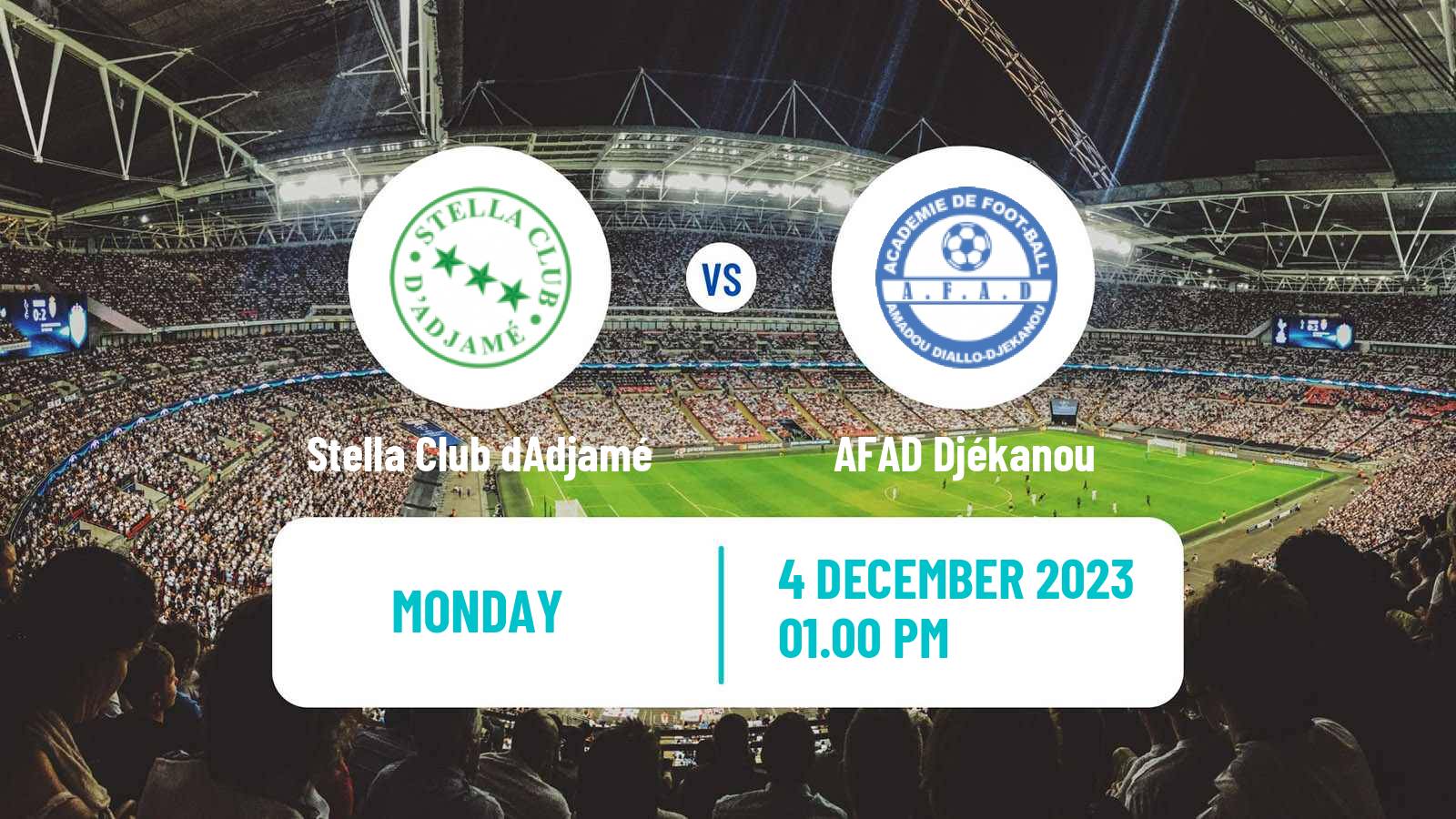 Soccer Cote d`Ivoire Ligue 1 Stella Club dAdjamé - AFAD Djékanou
