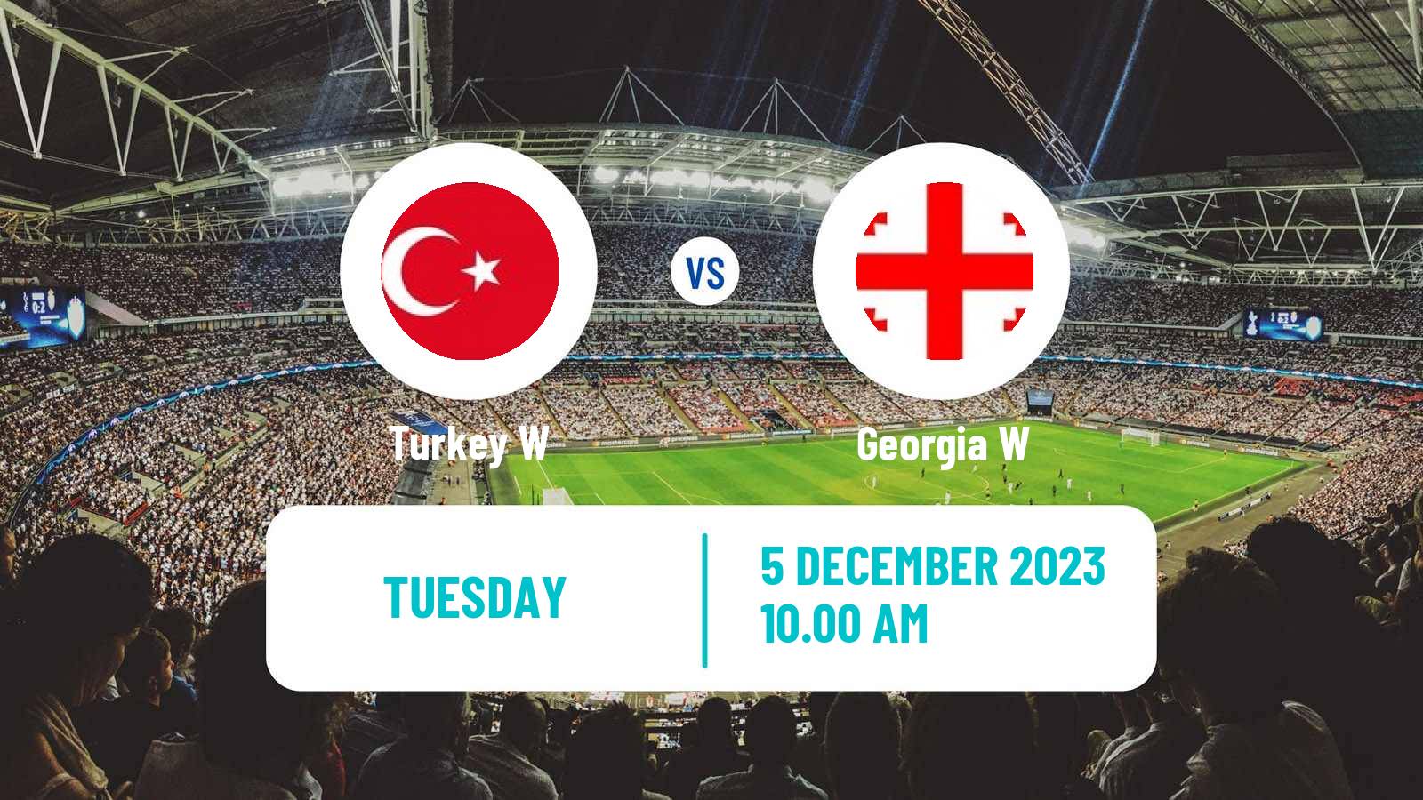 Soccer UEFA Nations League Women Turkey W - Georgia W