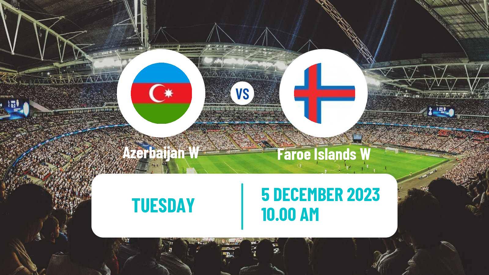 Soccer UEFA Nations League Women Azerbaijan W - Faroe Islands W