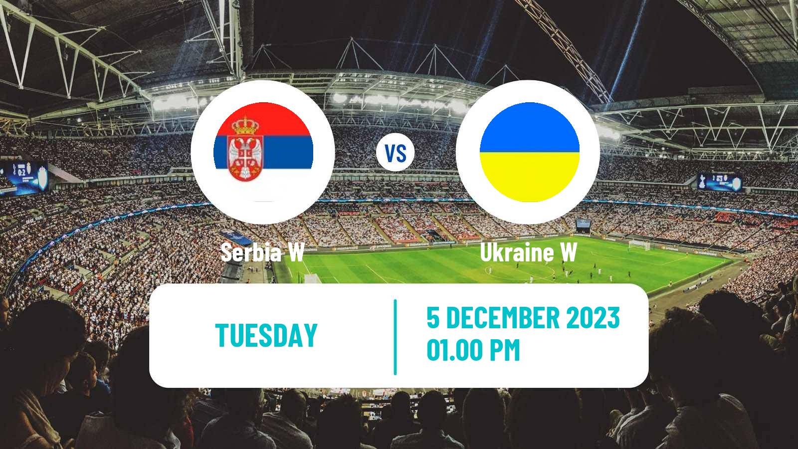 Soccer UEFA Nations League Women Serbia W - Ukraine W