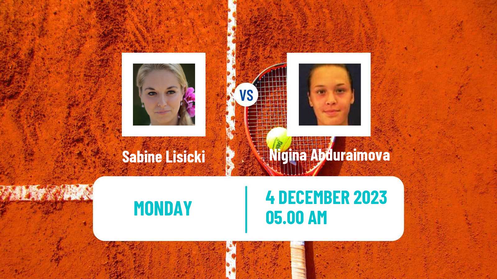 Tennis ITF W100 Dubai Women Sabine Lisicki - Nigina Abduraimova