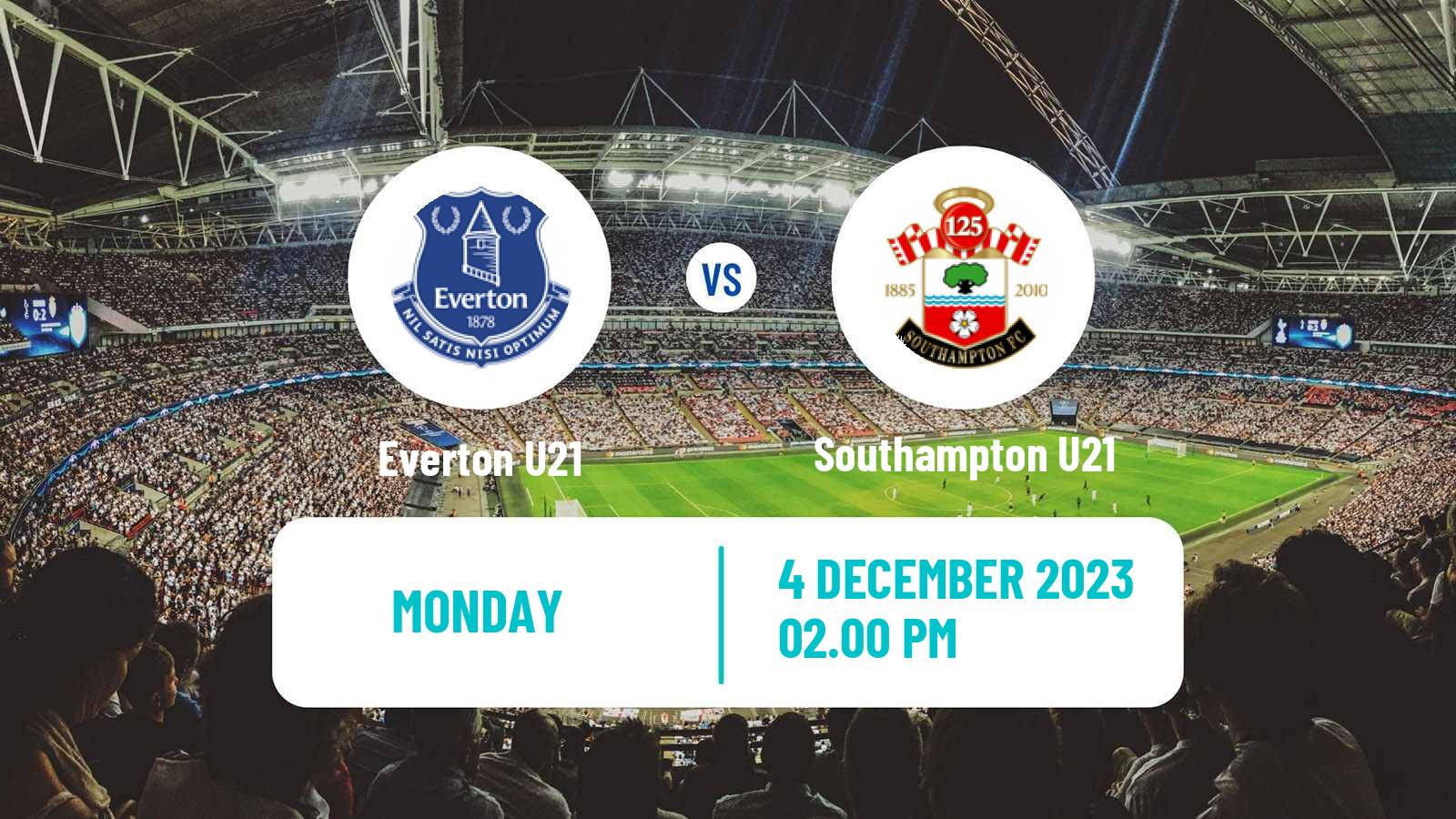 Soccer English Premier League 2 Everton U21 - Southampton U21