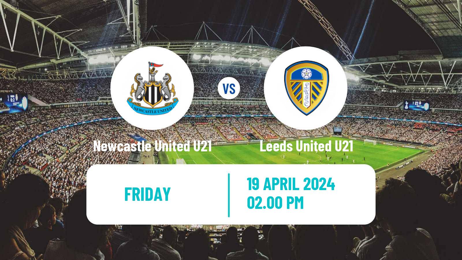 Soccer English Premier League 2 Newcastle United U21 - Leeds United U21