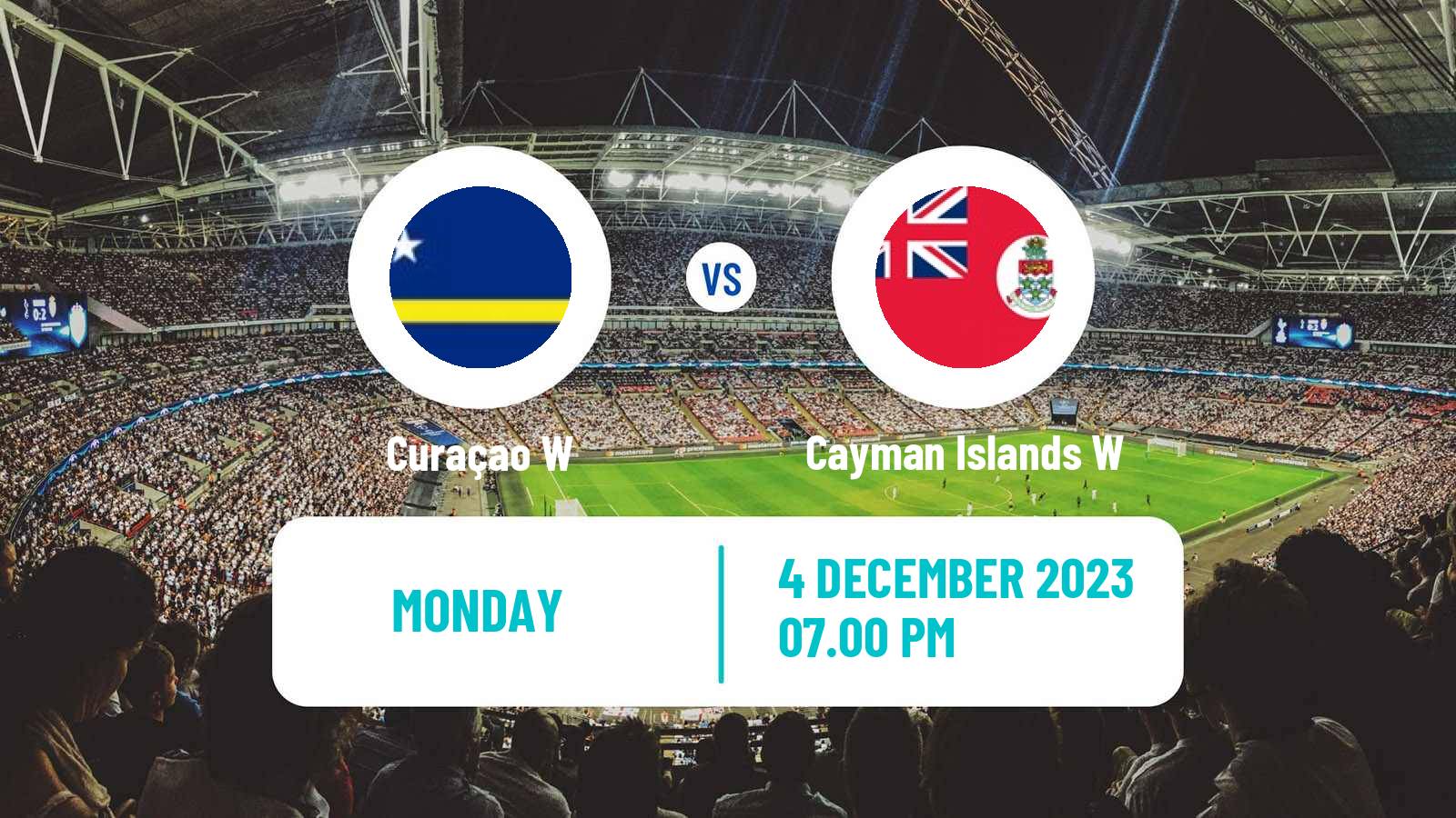 Soccer Gold Cup Women Curaçao W - Cayman Islands W