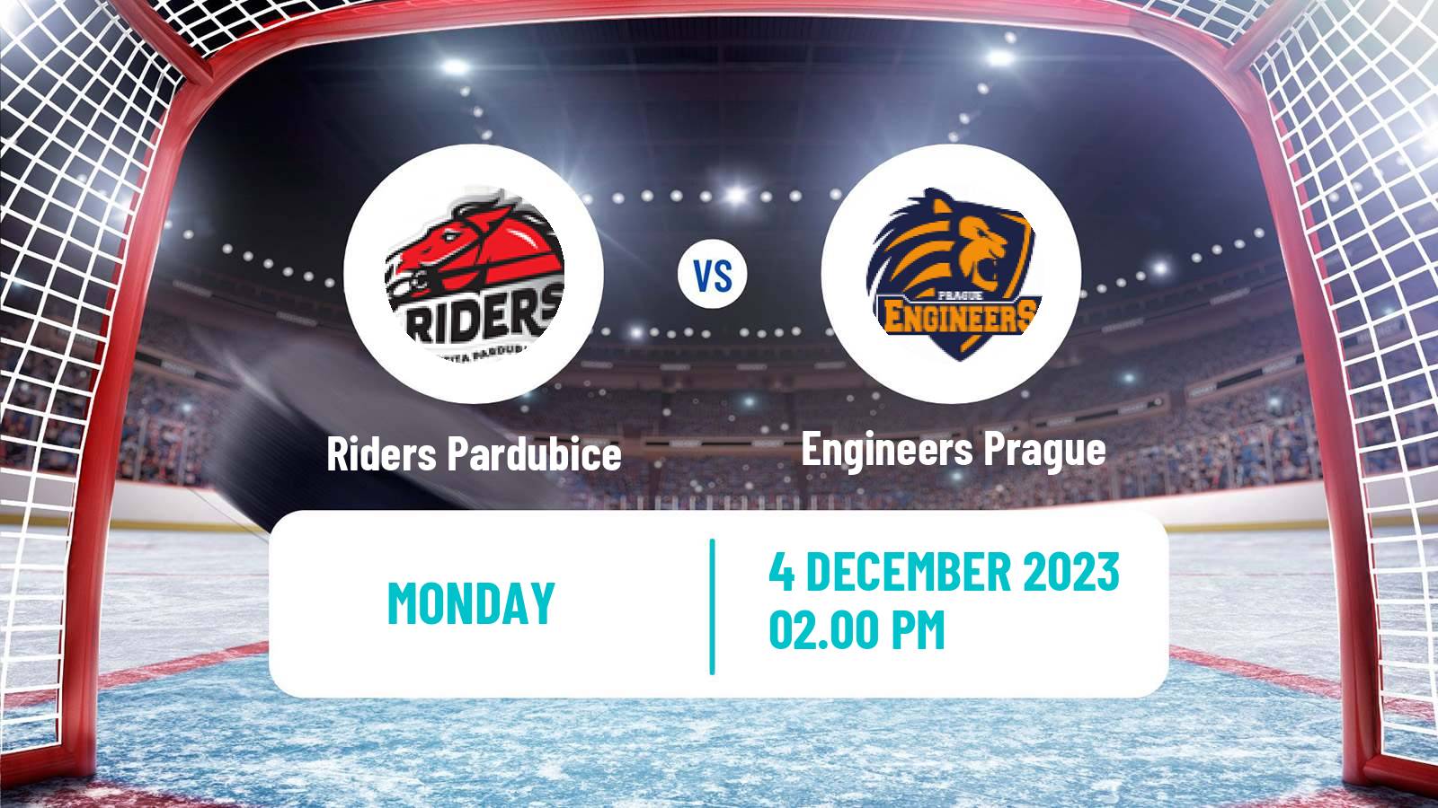 Hockey Czech ULLH Riders Pardubice - Engineers Prague