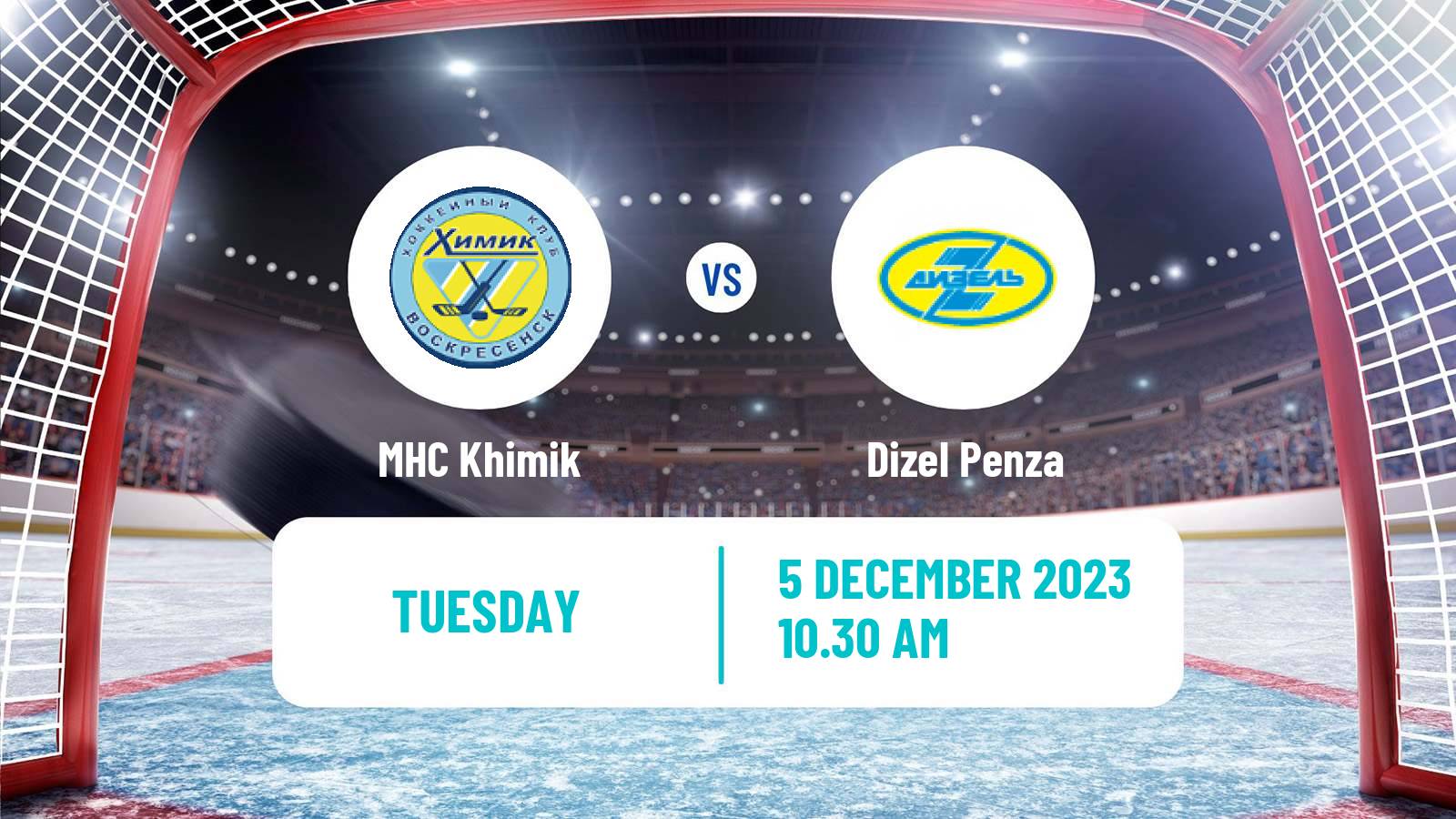 Hockey VHL Khimik - Dizel Penza