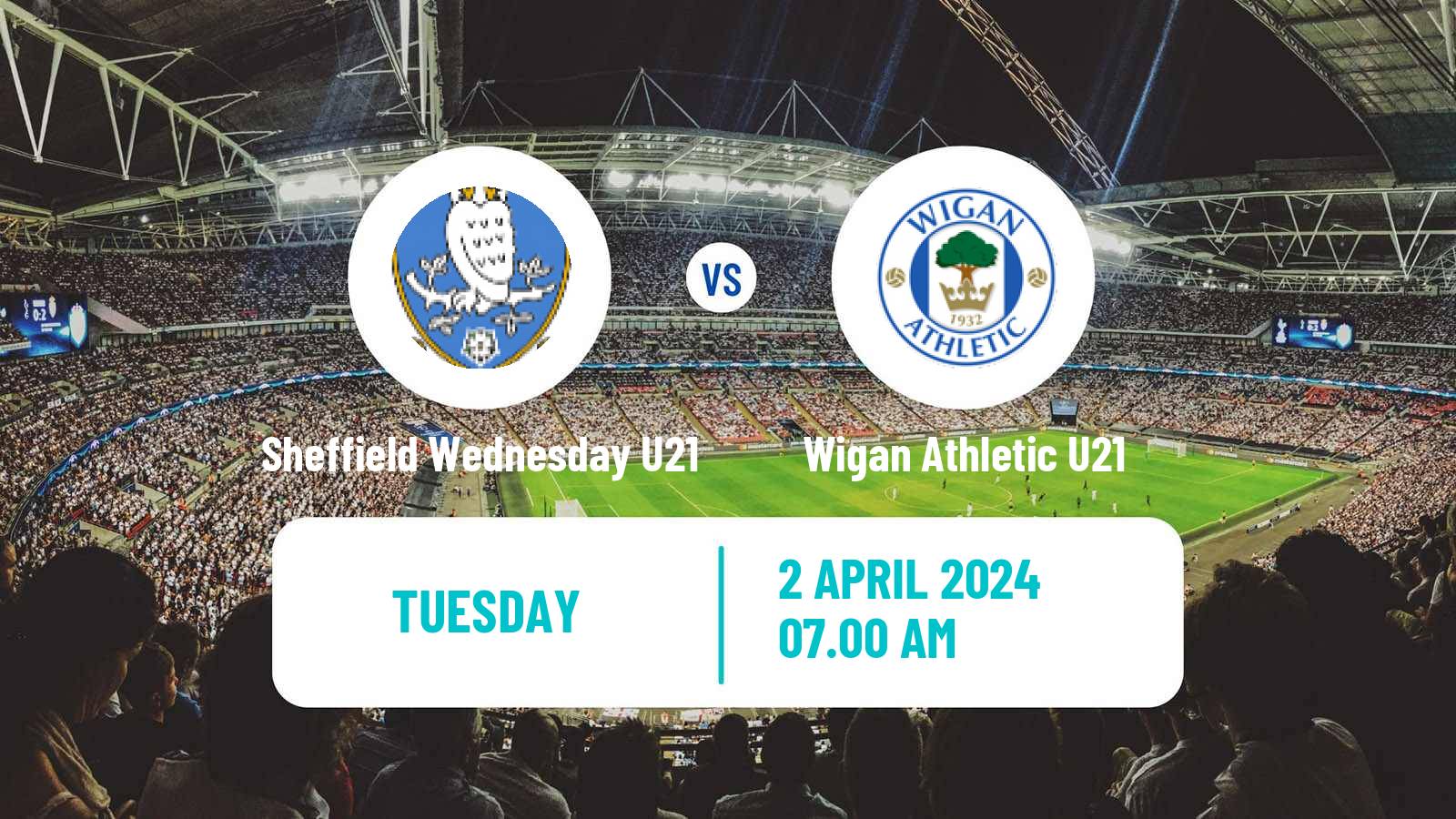 Soccer English Professional Development League Sheffield Wednesday U21 - Wigan Athletic U21