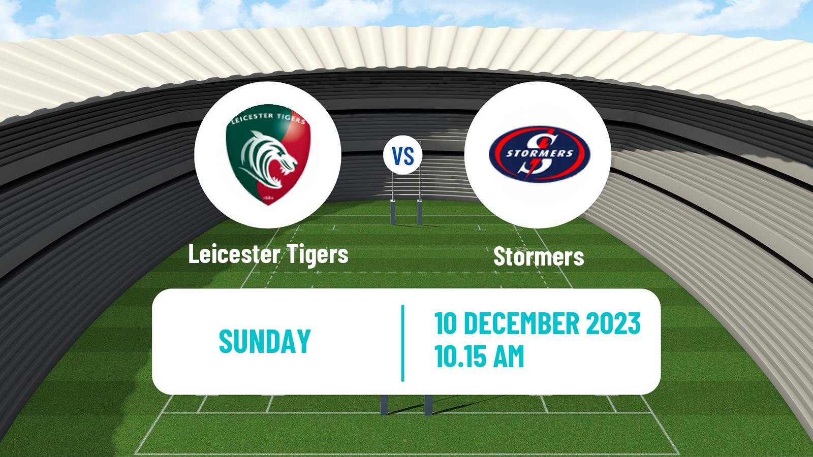 Rugby union European Rugby Champions Cup Leicester Tigers - Stormers