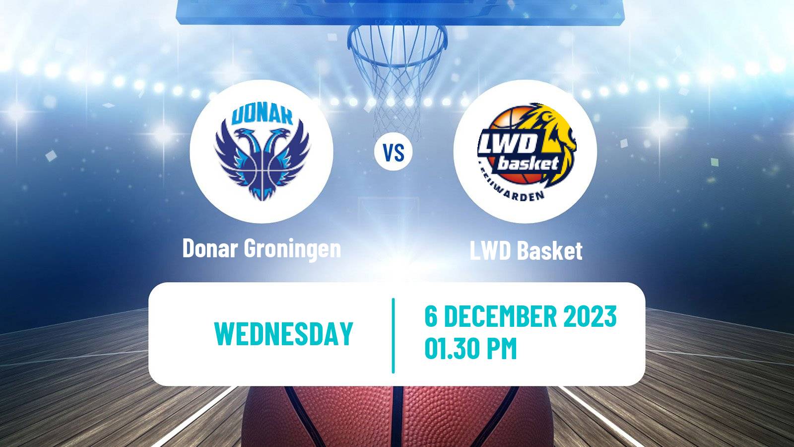 Basketball BNXT League Donar Groningen - LWD Basket