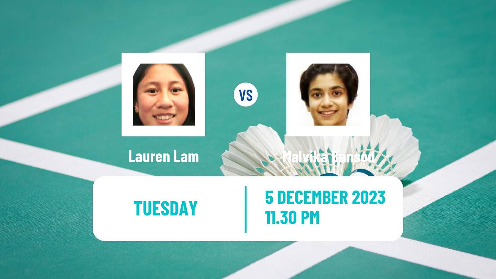 Badminton BWF World Tour Guwahati Masters Women Lauren Lam - Malvika Bansod