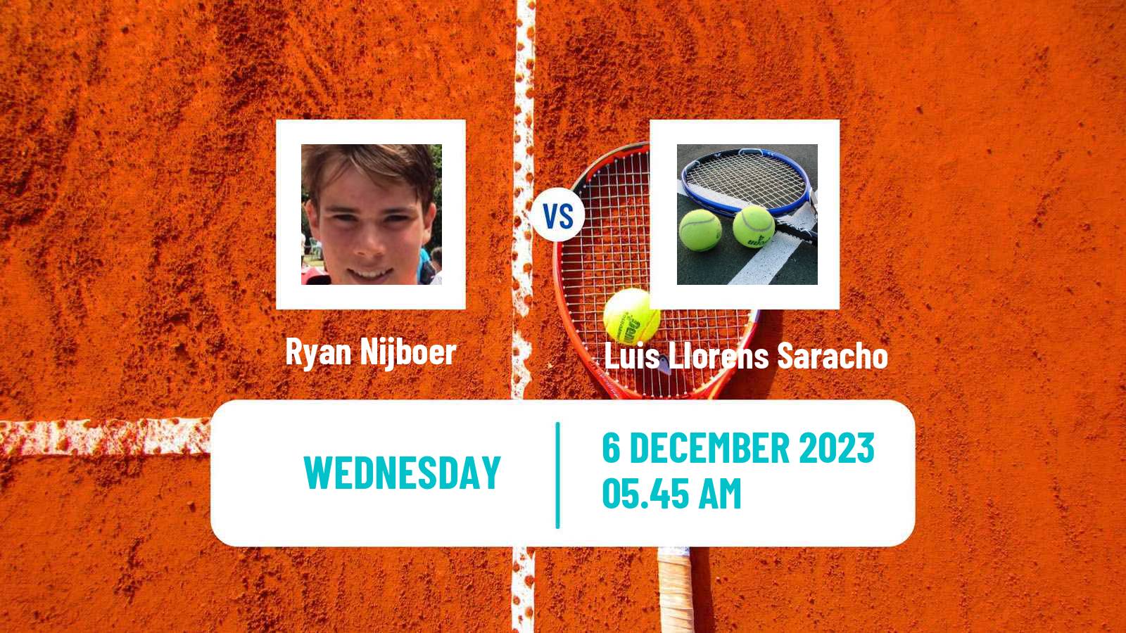 Tennis ITF M15 Madrid 3 Men 2023 Ryan Nijboer - Luis Llorens Saracho