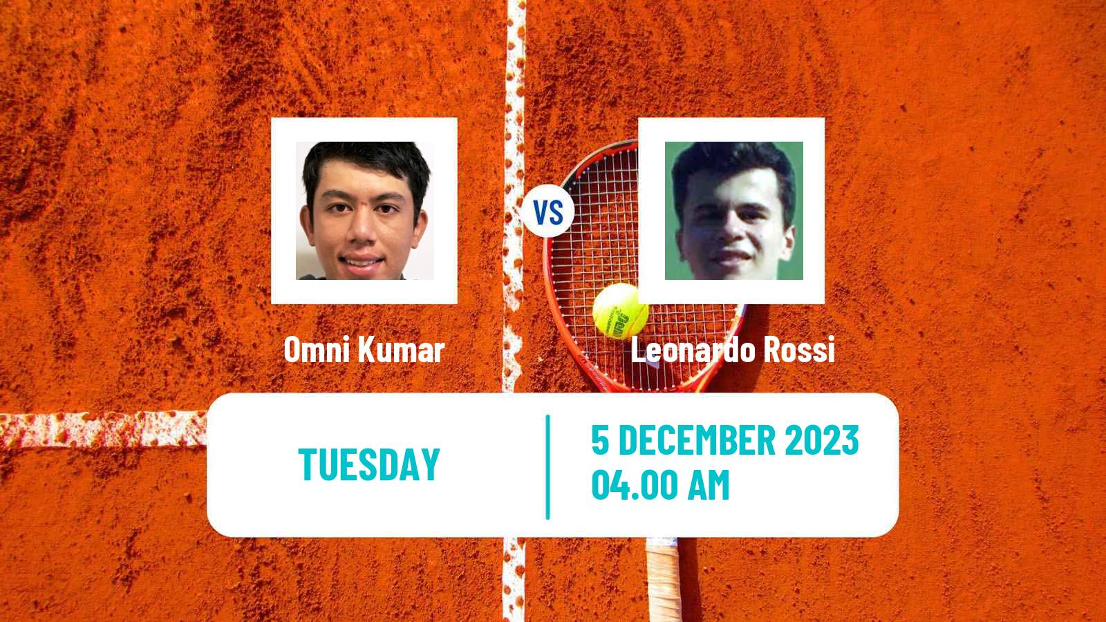 Tennis ITF M15 Monastir 52 Men Omni Kumar - Leonardo Rossi