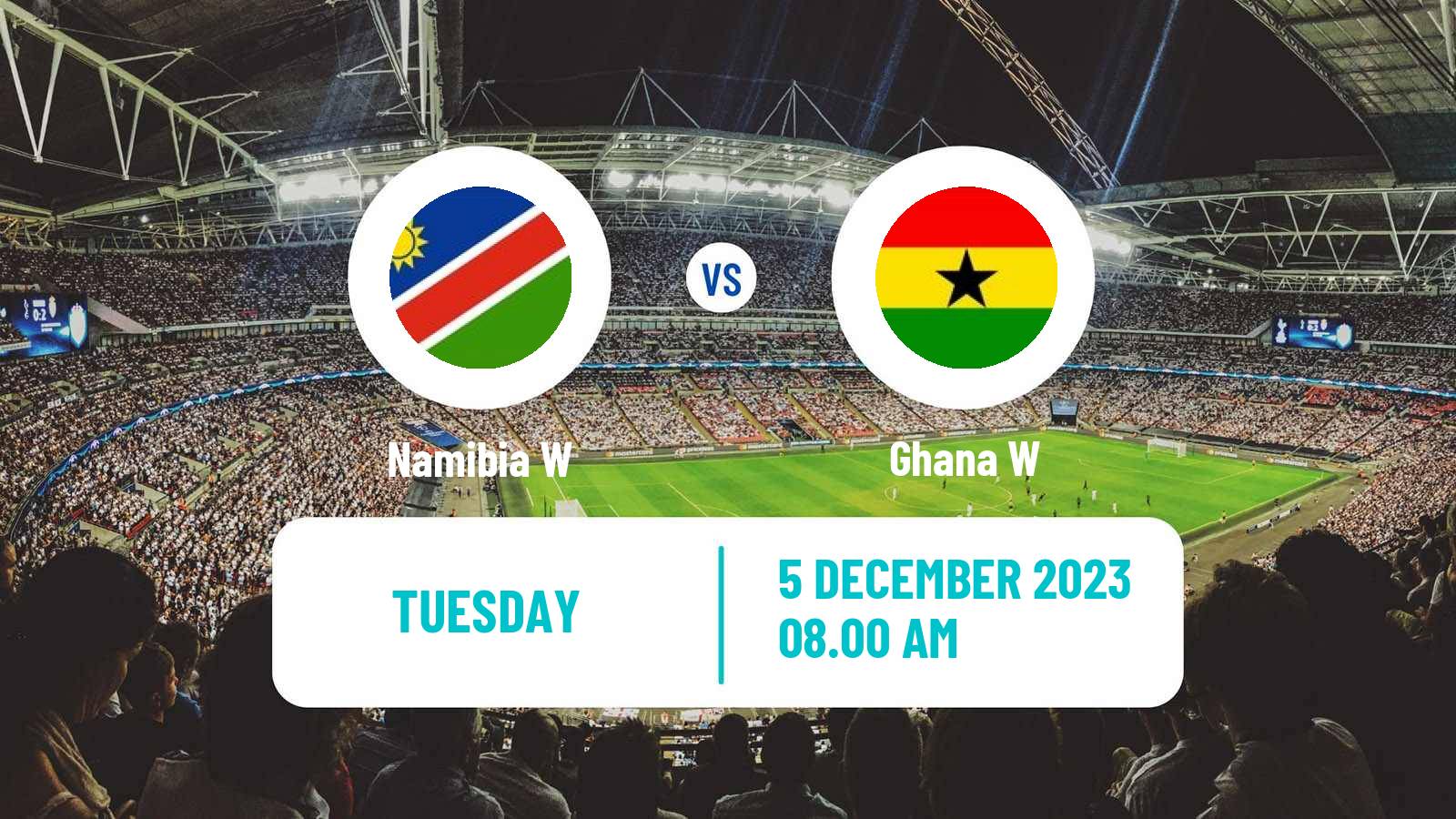 Soccer Africa Cup of Nations Women Namibia W - Ghana W