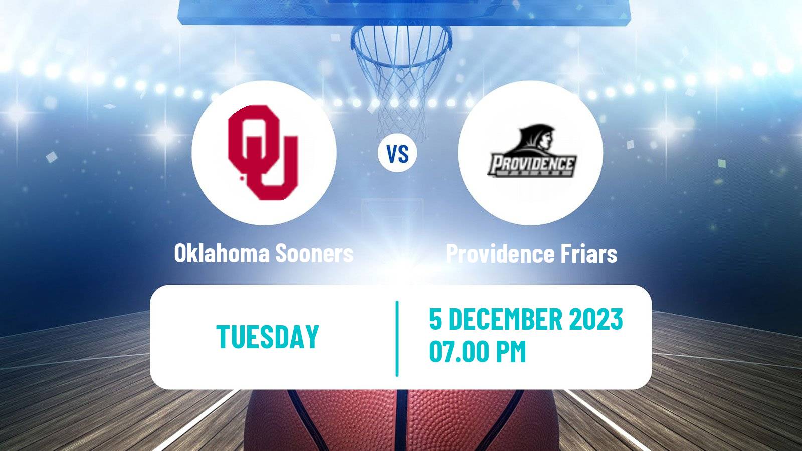 Basketball NCAA College Basketball Oklahoma Sooners - Providence Friars