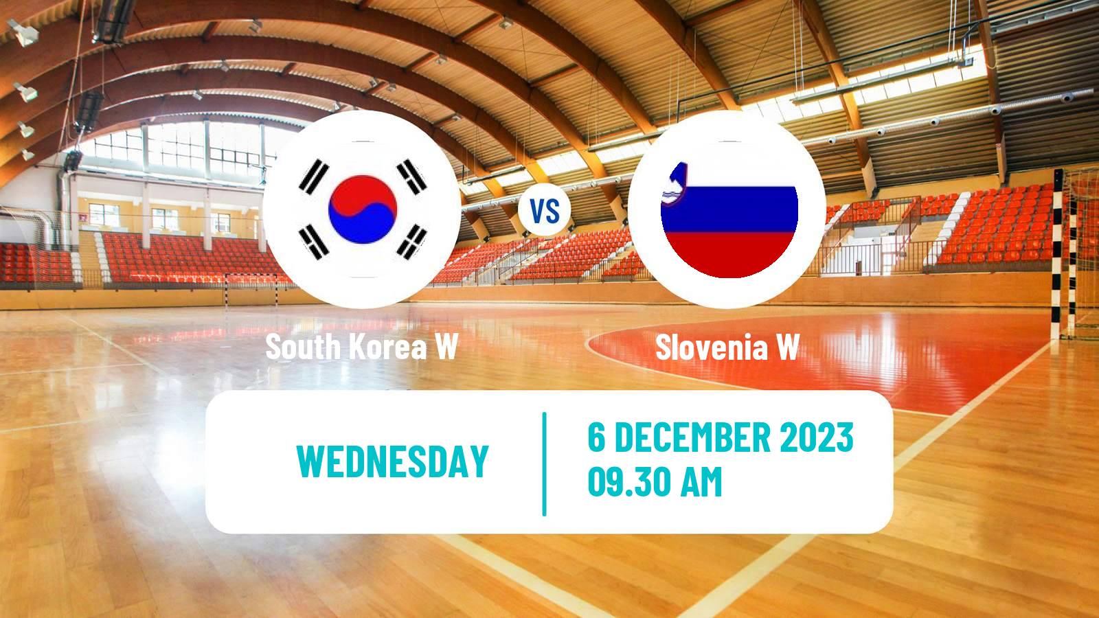 Handball Handball World Championship Women South Korea W - Slovenia W
