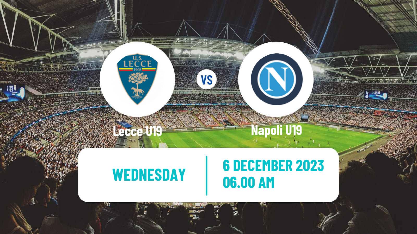 Soccer Coppa Italia Primavera Lecce U19 - Napoli U19