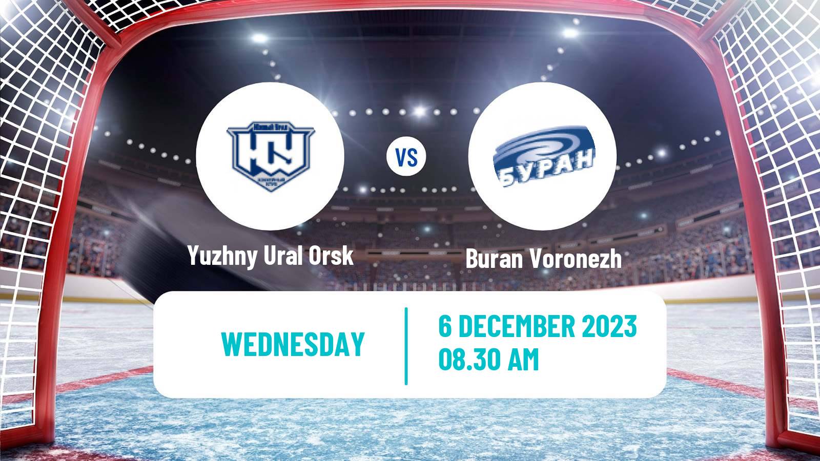 Hockey VHL Yuzhny Ural Orsk - Buran Voronezh