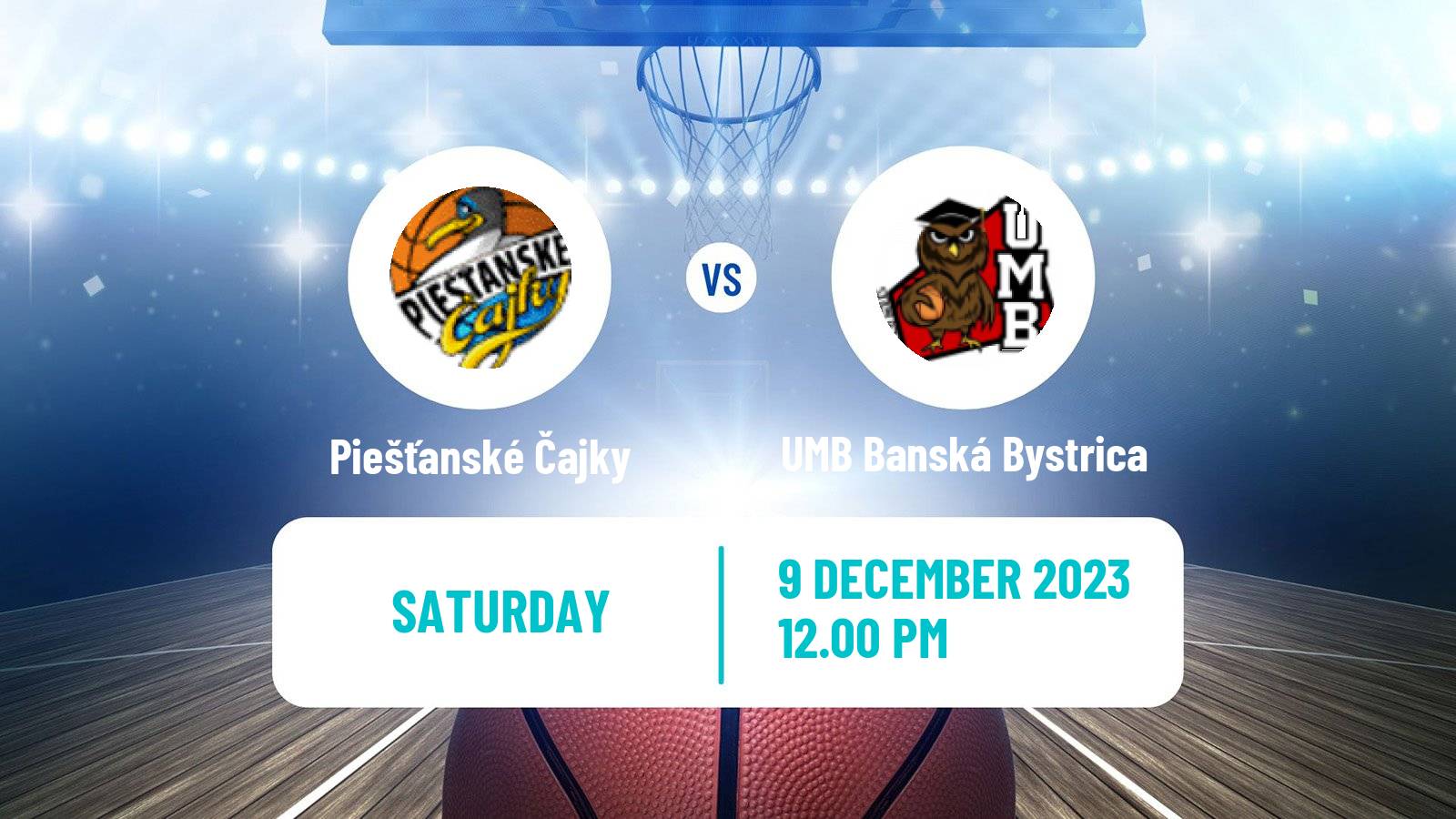 Basketball Slovak Extraliga Basketball Women Piešťanské Čajky - UMB Banská Bystrica