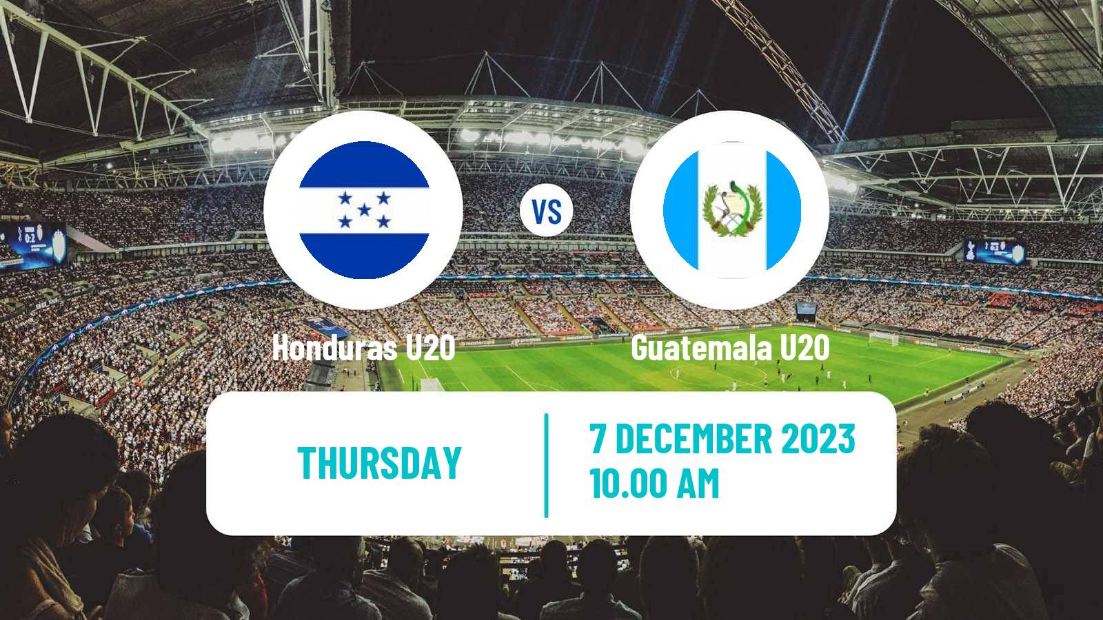 Soccer Friendly Honduras U20 - Guatemala U20