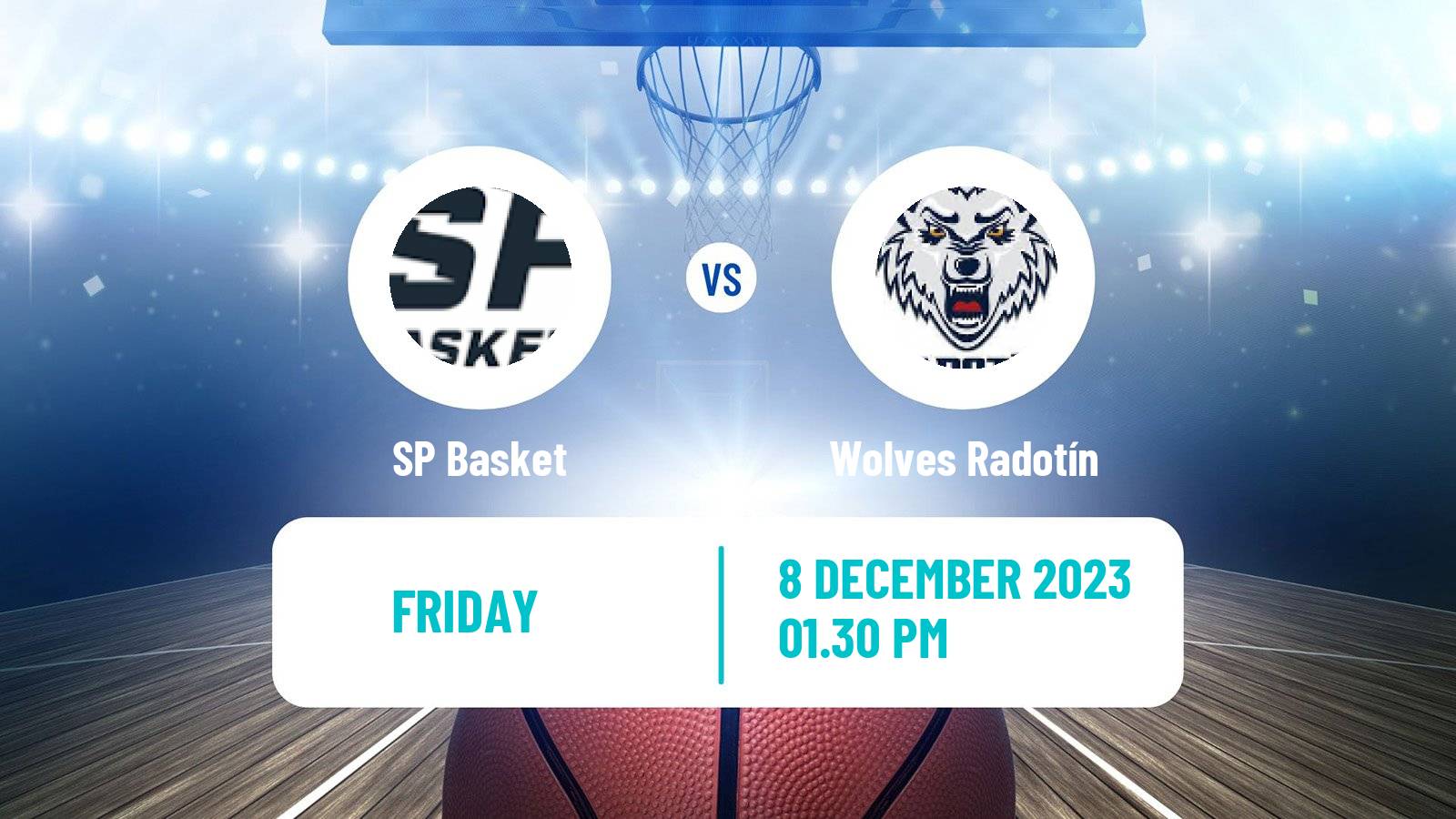 Basketball Czech 1 Liga Basketball SP Basket - Wolves Radotín