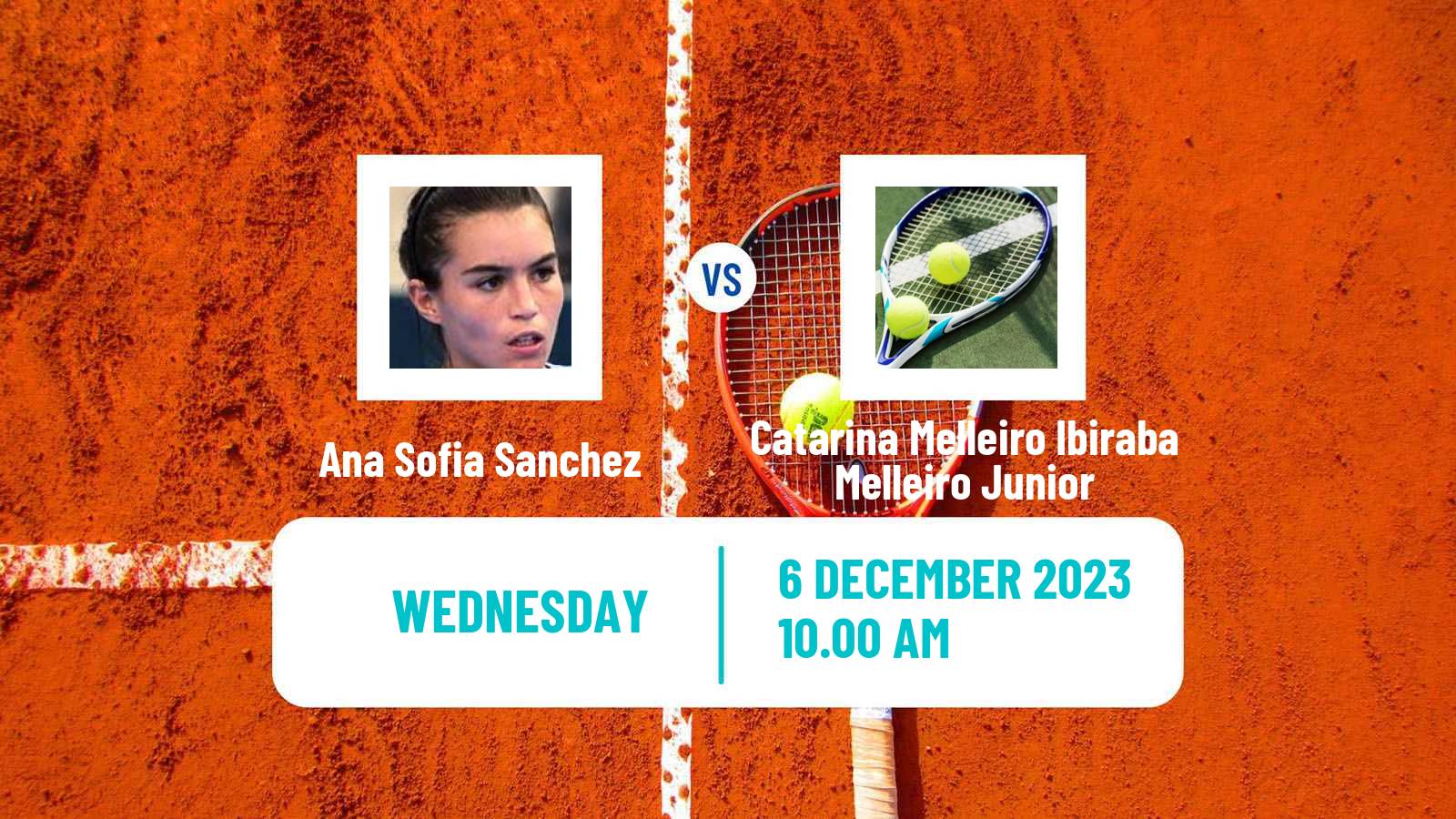 Tennis ITF W25 Mogi Das Cruzes Women Ana Sofia Sanchez - Catarina Melleiro Ibiraba Melleiro Junior