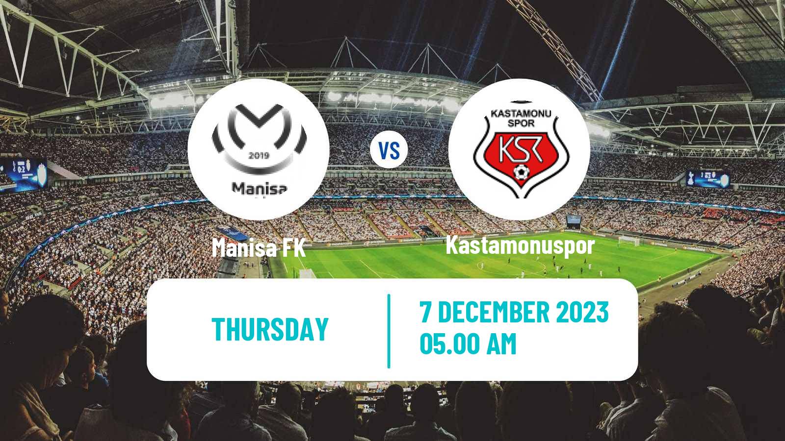 Soccer Turkish Cup Manisa FK - Kastamonuspor