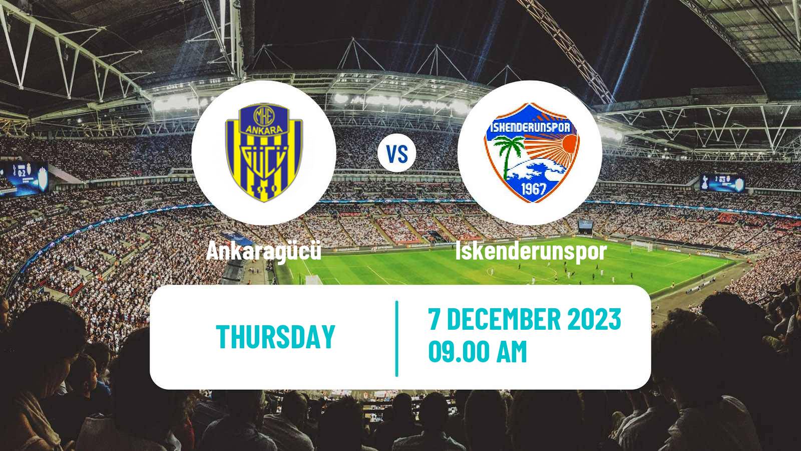 Soccer Turkish Cup Ankaragücü - Iskenderunspor