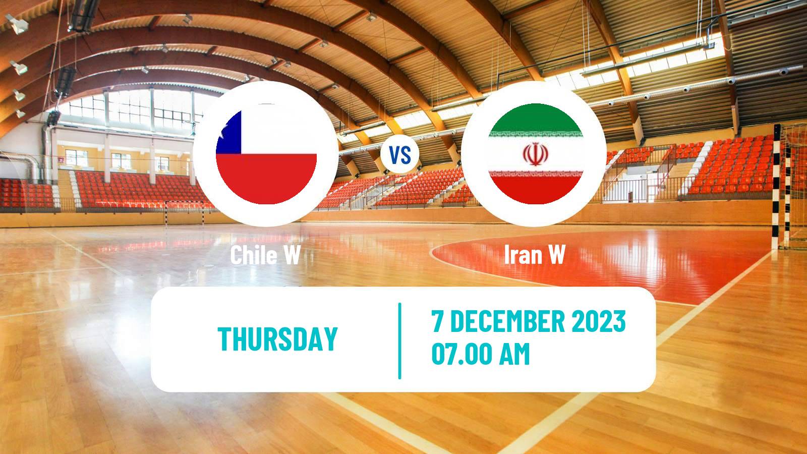 Handball Handball World Championship Women Chile W - Iran W