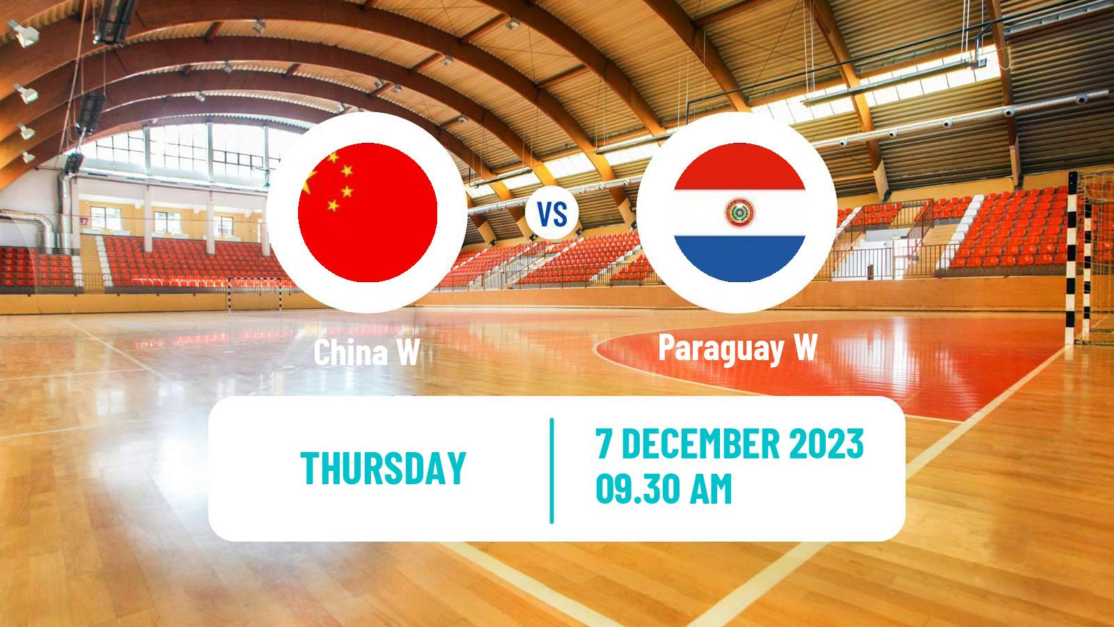 Handball Handball World Championship Women China W - Paraguay W