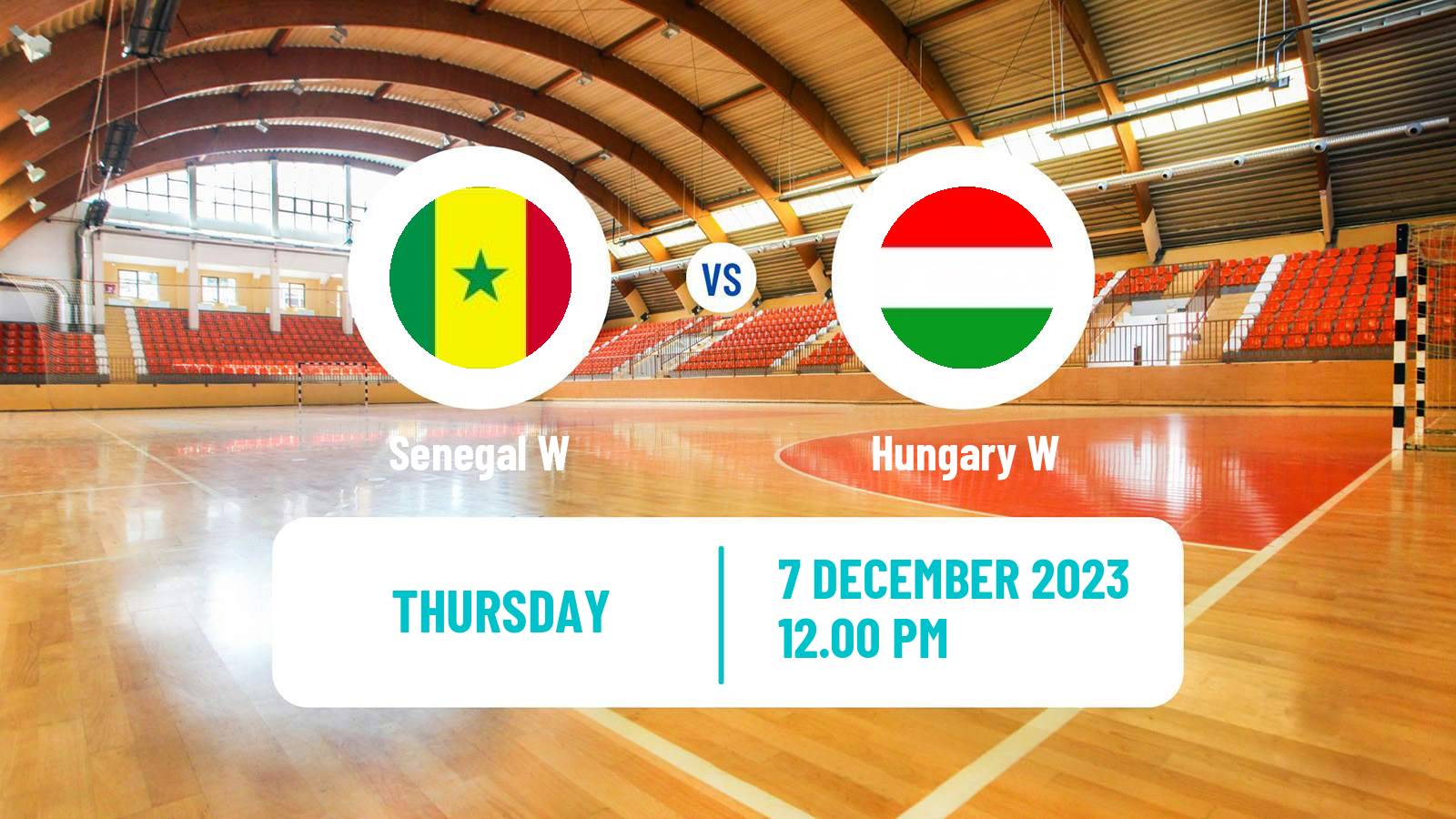 Handball Handball World Championship Women Senegal W - Hungary W