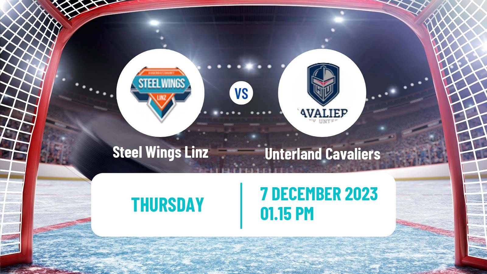 Hockey Alps Hockey League Steel Wings Linz - Unterland Cavaliers