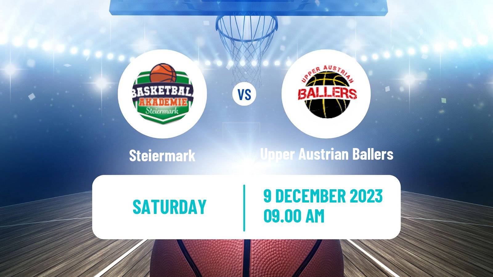 Basketball Austrian Zweite Liga Basketball Steiermark - Upper Austrian Ballers