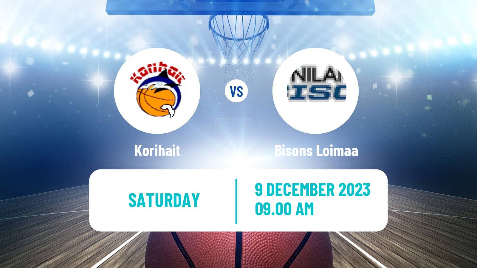 Basketball Finnish Korisliiga Korihait - Bisons Loimaa