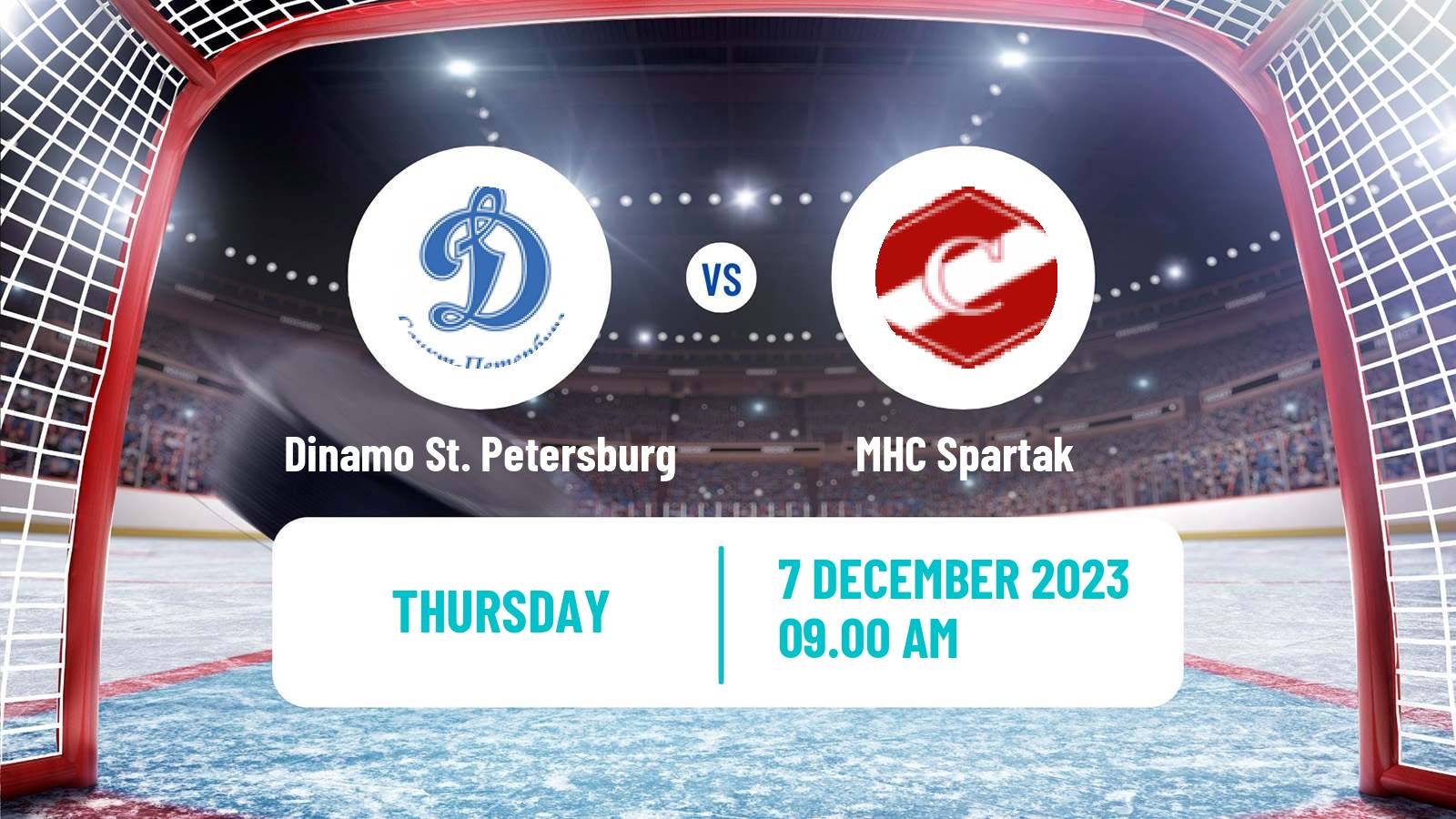 Hockey MHL Dinamo St. Petersburg - MHC Spartak
