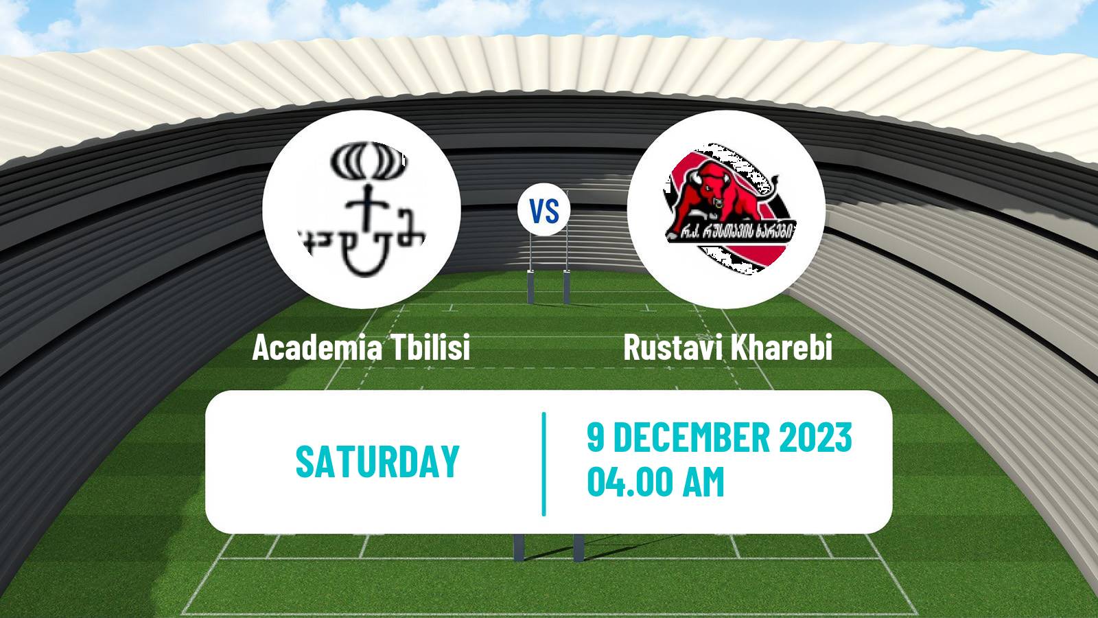 Rugby union Georgian Didi 10 Academia Tbilisi - Rustavi Kharebi