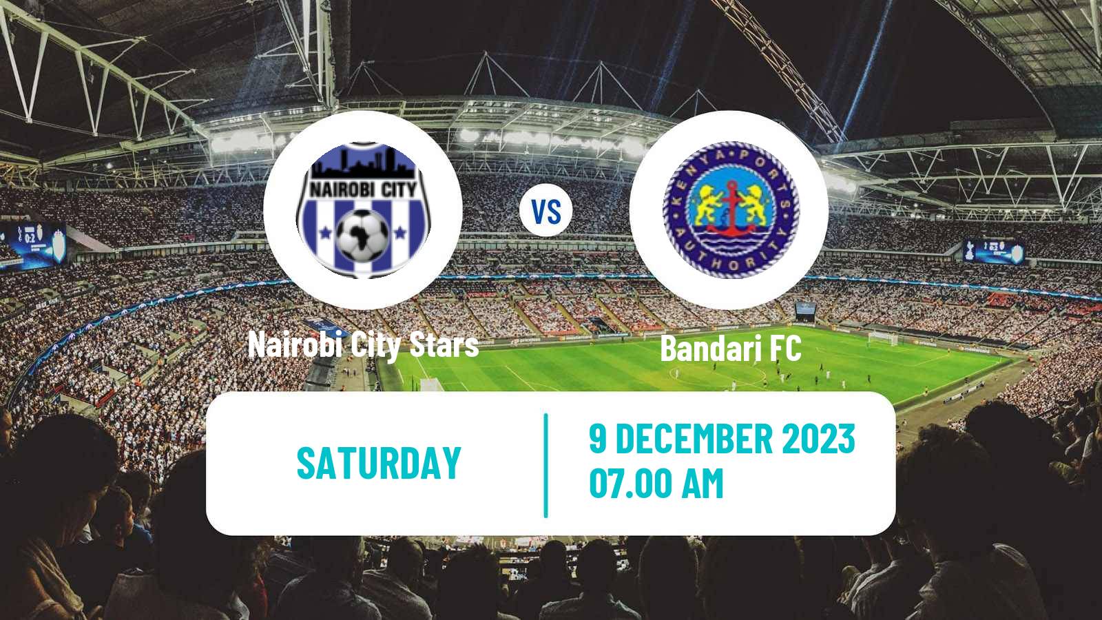 Soccer Kenyan Premier League Nairobi City Stars - Bandari