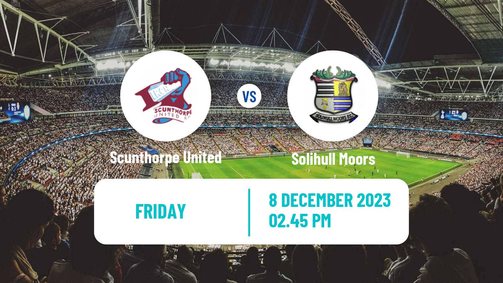 Soccer English FA Trophy Scunthorpe United - Solihull Moors