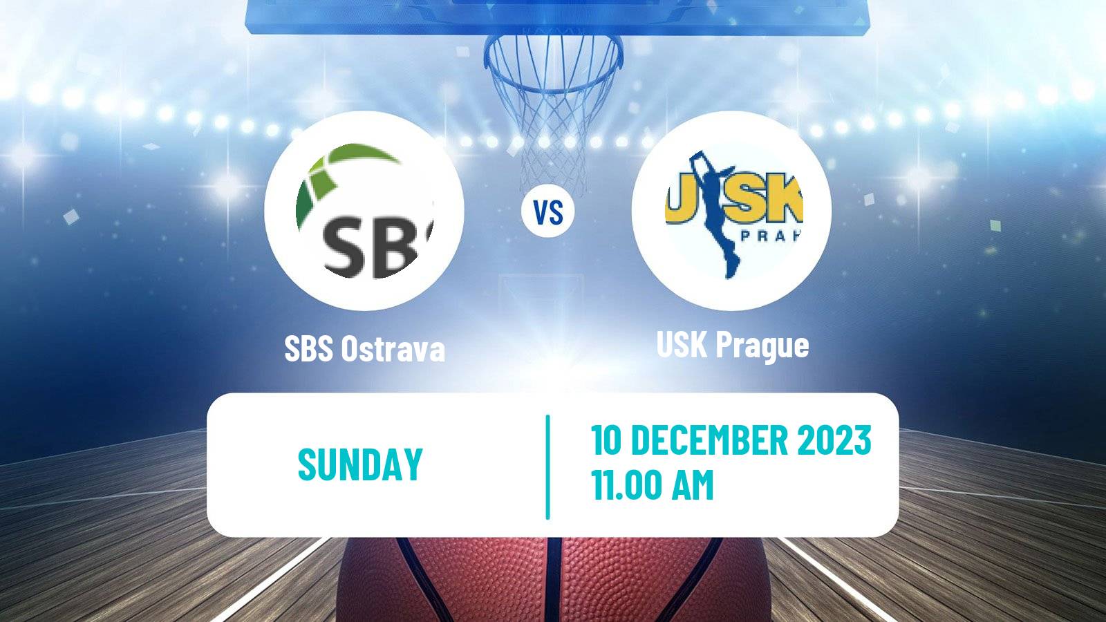 Basketball Czech ZBL Women Ostrava - USK Prague