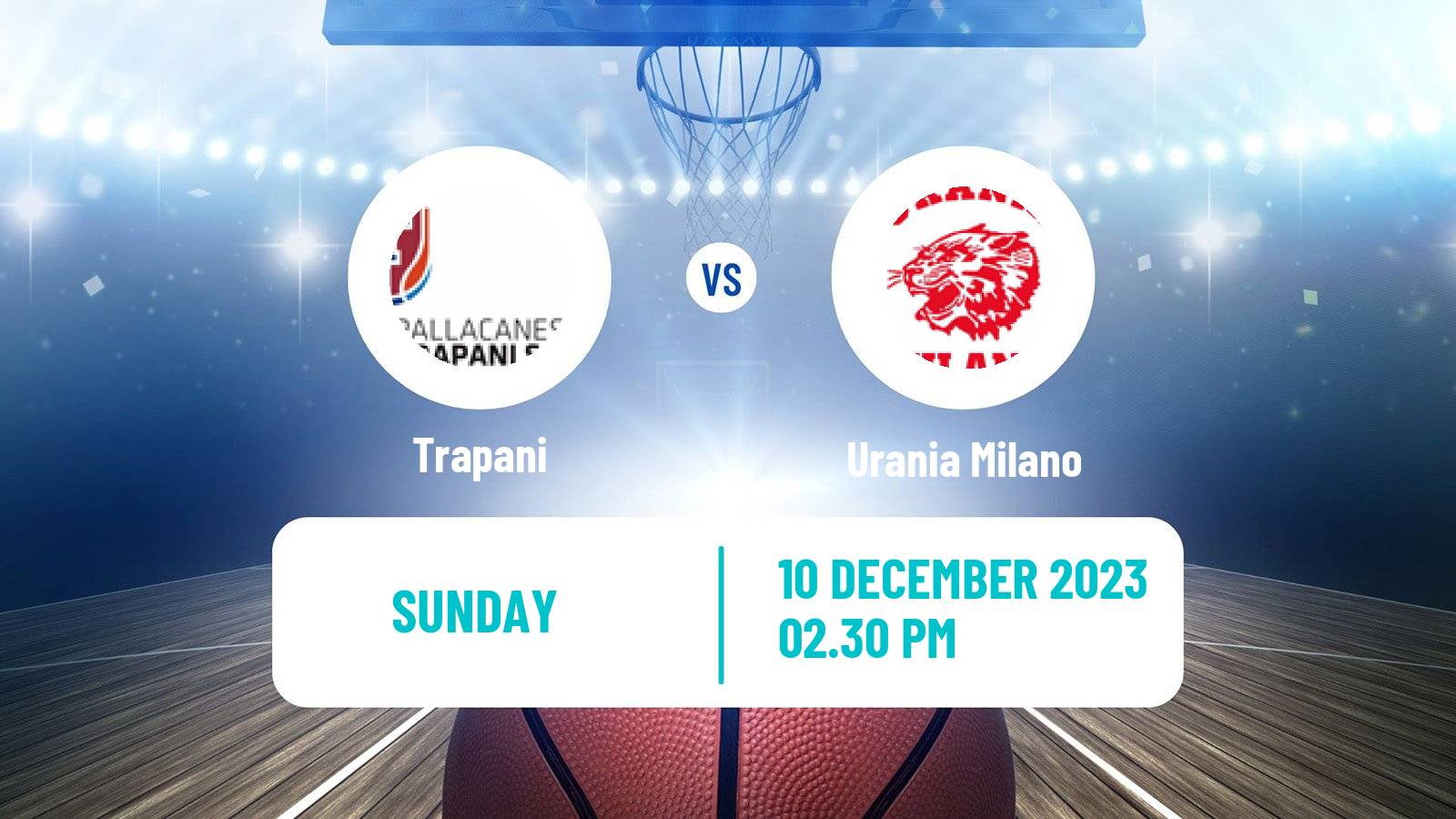 Basketball Italian Serie A2 Basketball Trapani - Urania Milano