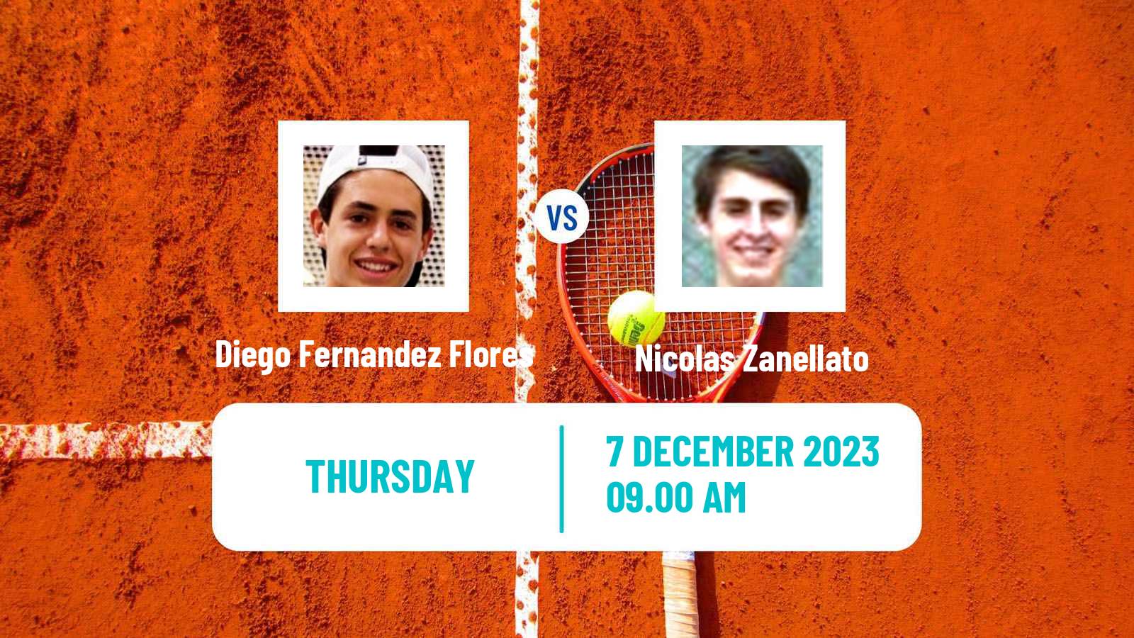 Tennis ITF M15 Concepcion Men Diego Fernandez Flores - Nicolas Zanellato