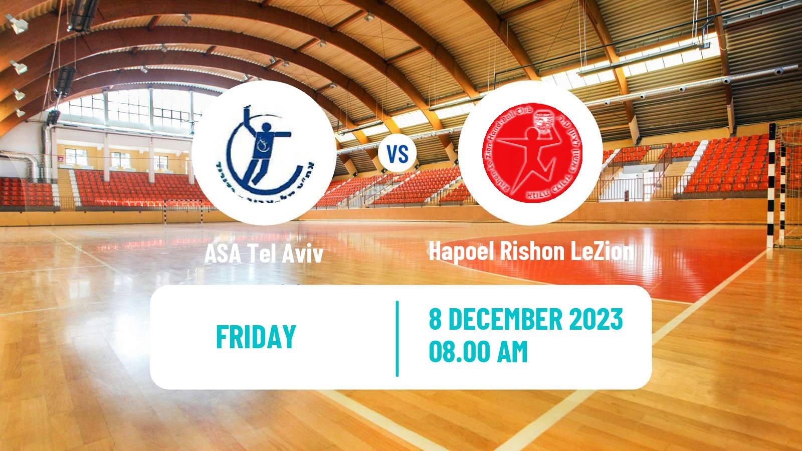 Handball Israeli Division 1 Handball ASA Tel Aviv - Hapoel Rishon LeZion