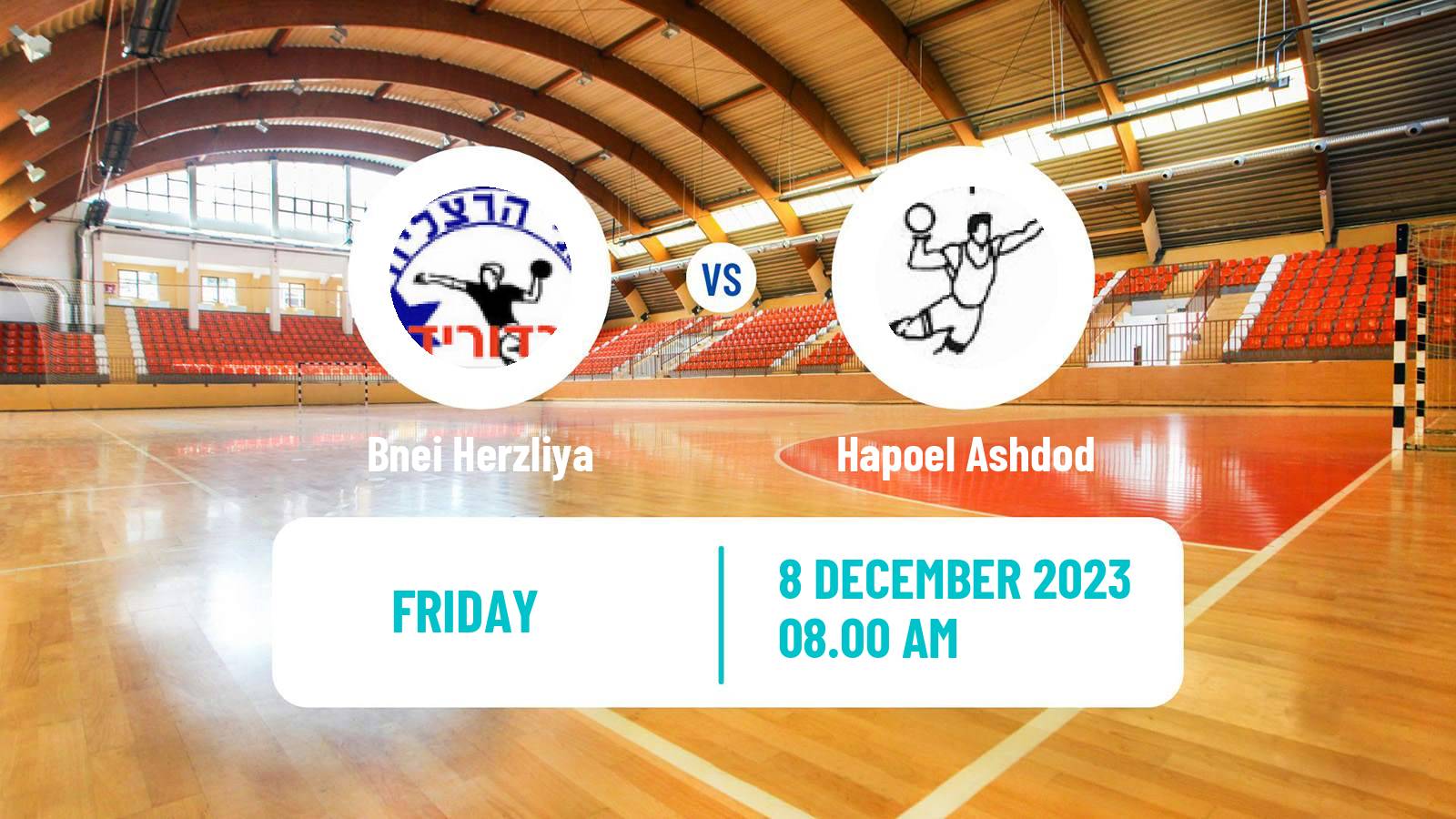 Handball Israeli Division 1 Handball Bnei Herzliya - Hapoel Ashdod