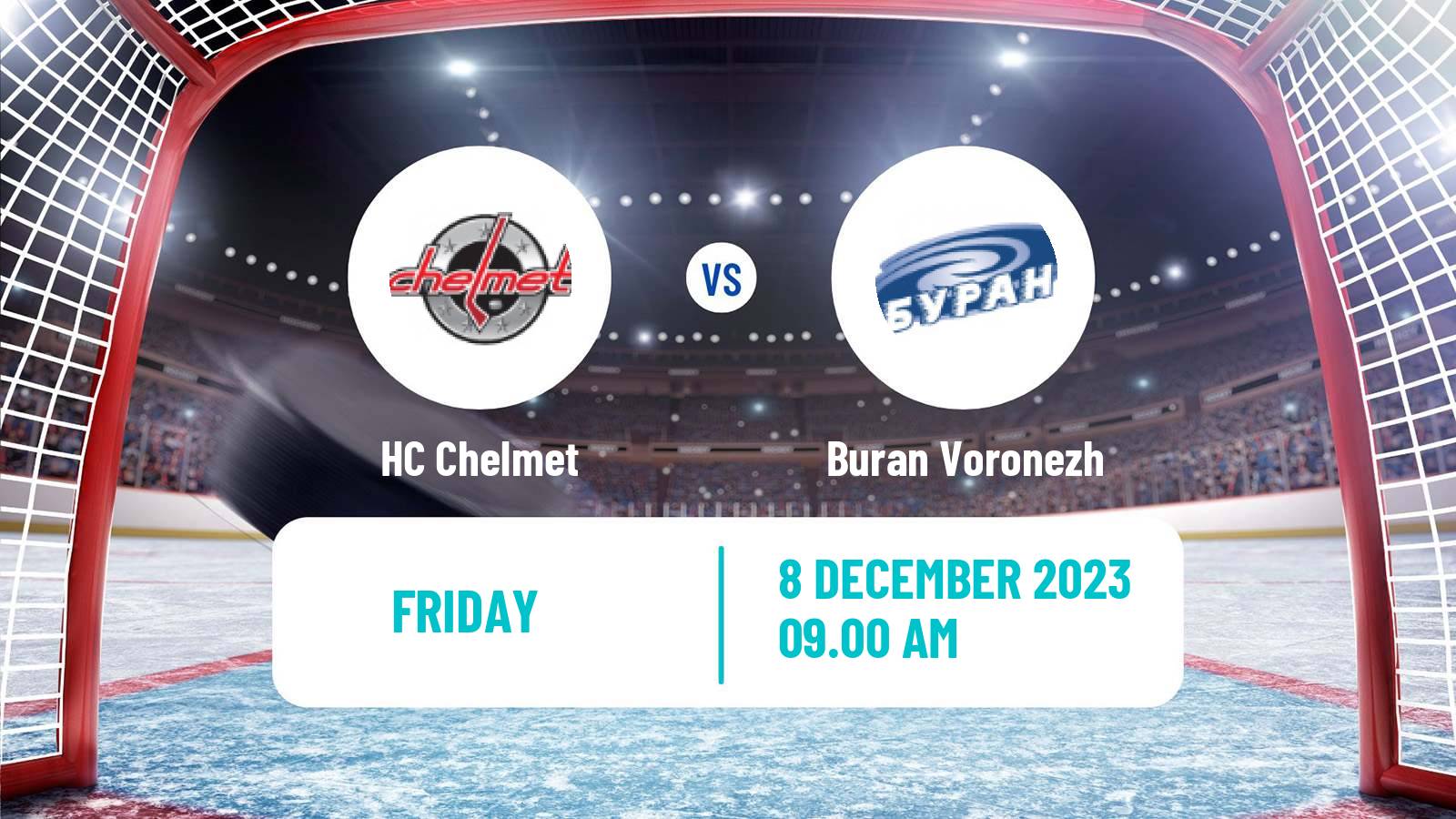 Hockey VHL Chelmet - Buran Voronezh