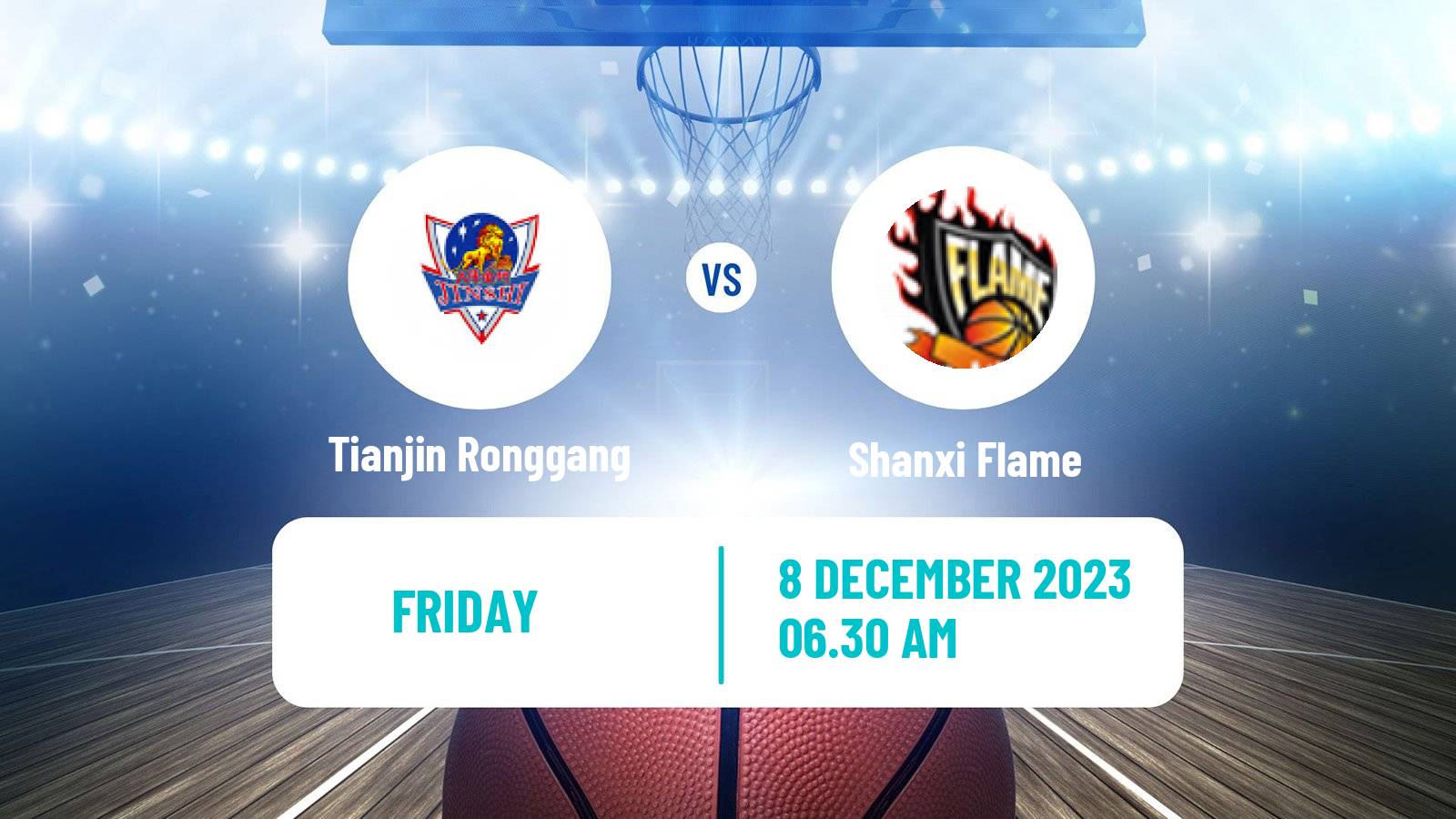 Basketball WCBA Tianjin Ronggang - Shanxi Flame