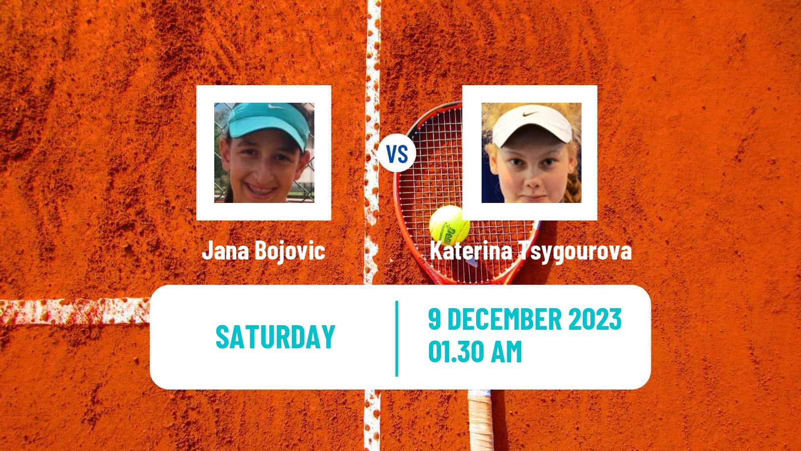 Tennis ITF W15 Antalya 21 Women Jana Bojovic - Katerina Tsygourova
