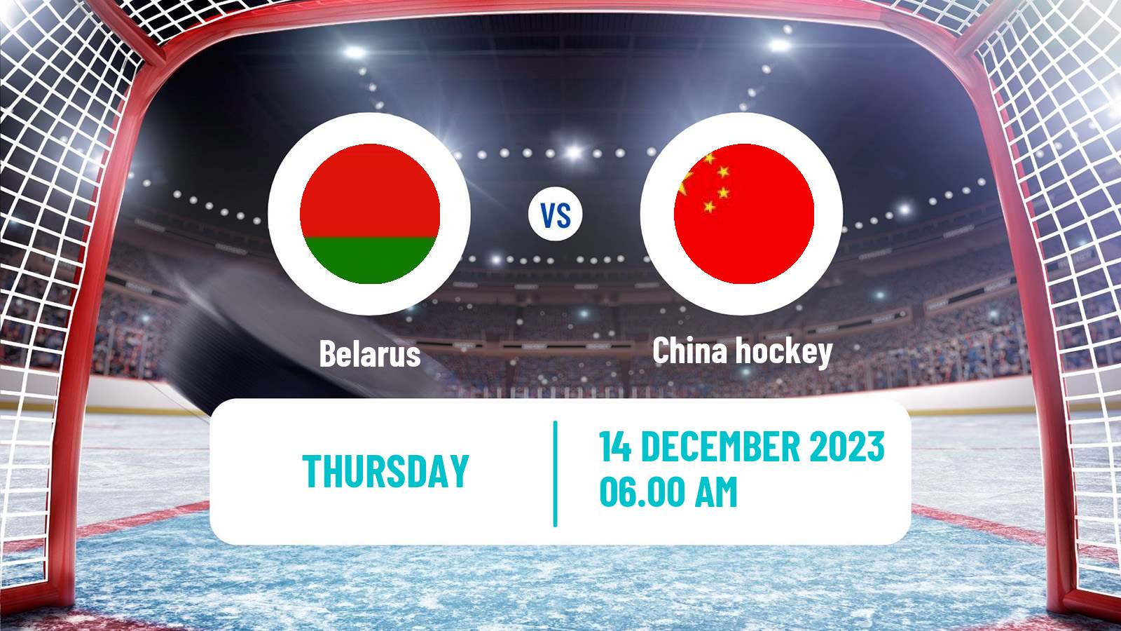 Hockey Euro Hockey Tour - Channel One Cup Belarus - China