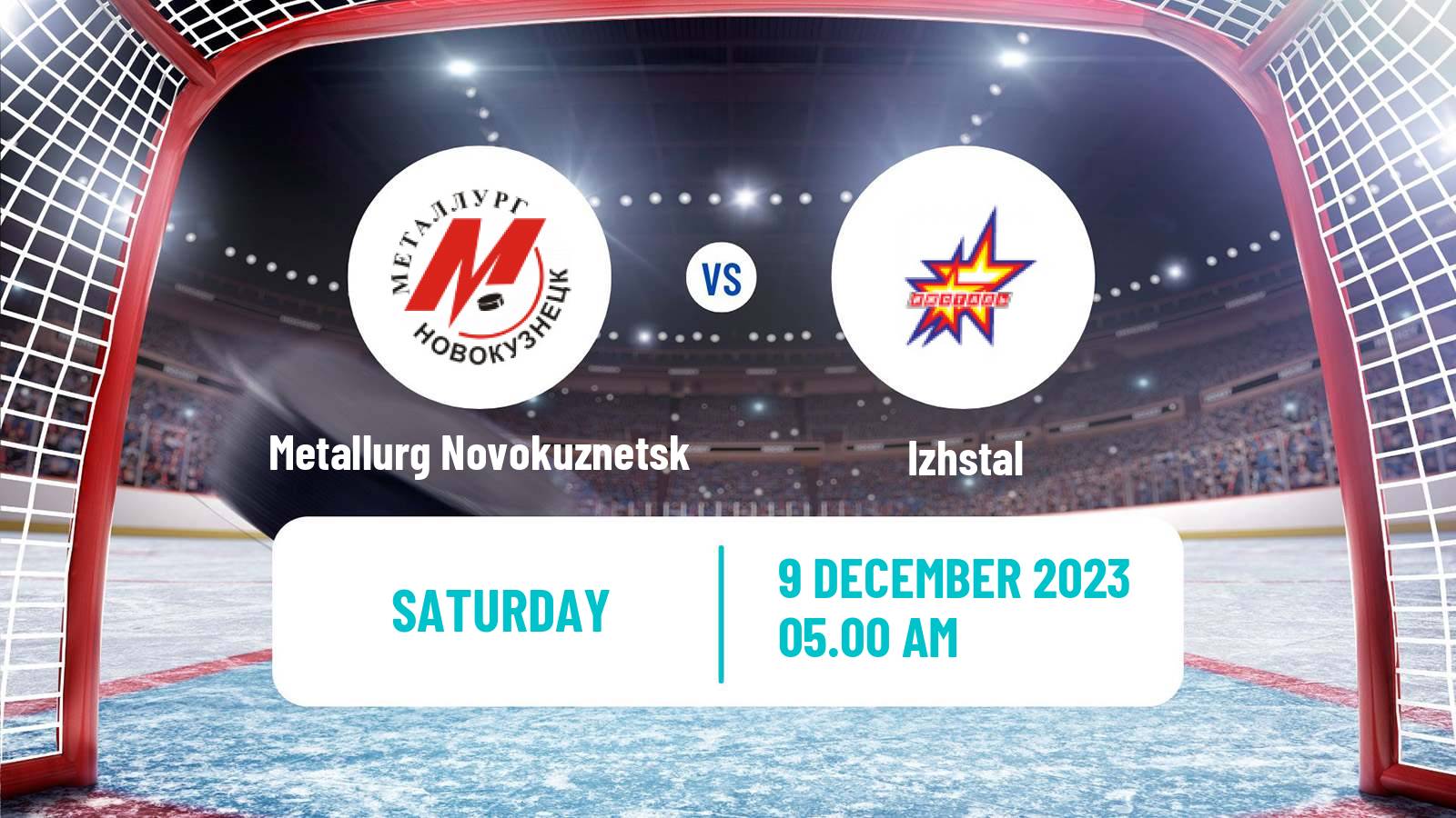 Hockey VHL Metallurg Novokuznetsk - Izhstal