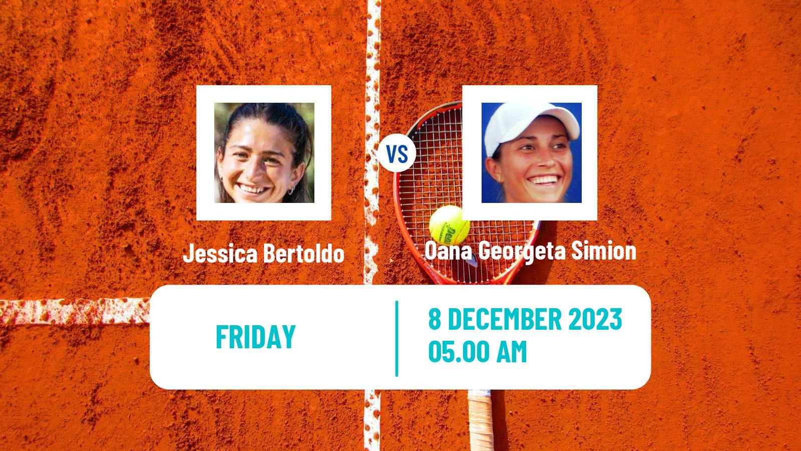 Tennis ITF W15 Valencia 2 Women Jessica Bertoldo - Oana Georgeta Simion